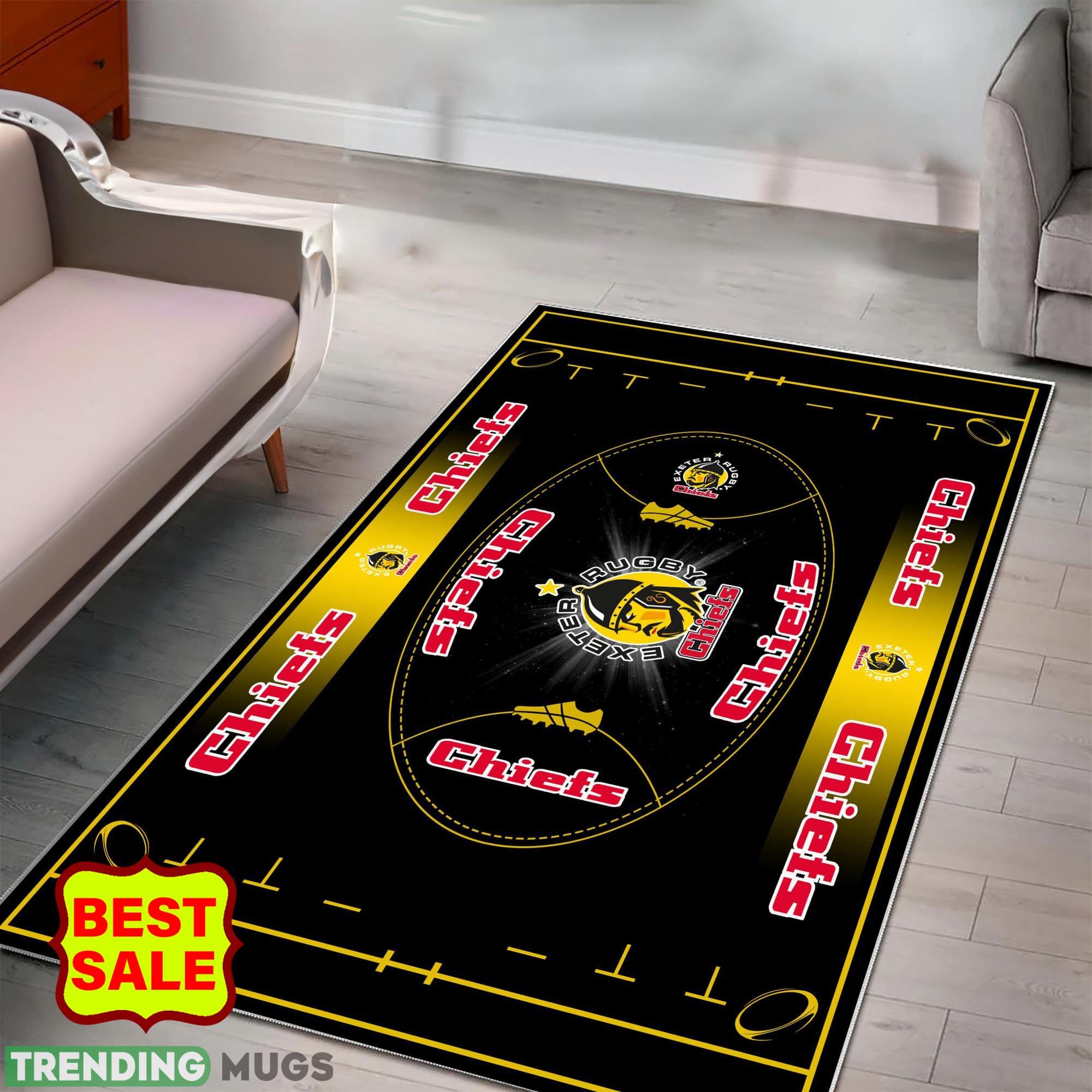 Premiership Rugby Exeter Chiefs Logo Area Rugs, velvet Rug And Flannel Rug Living Room Rugs Premiership Rugby Exeter Chiefs Logo Area Rugs, velvet Rug And Flannel Rug Living Room Rugs