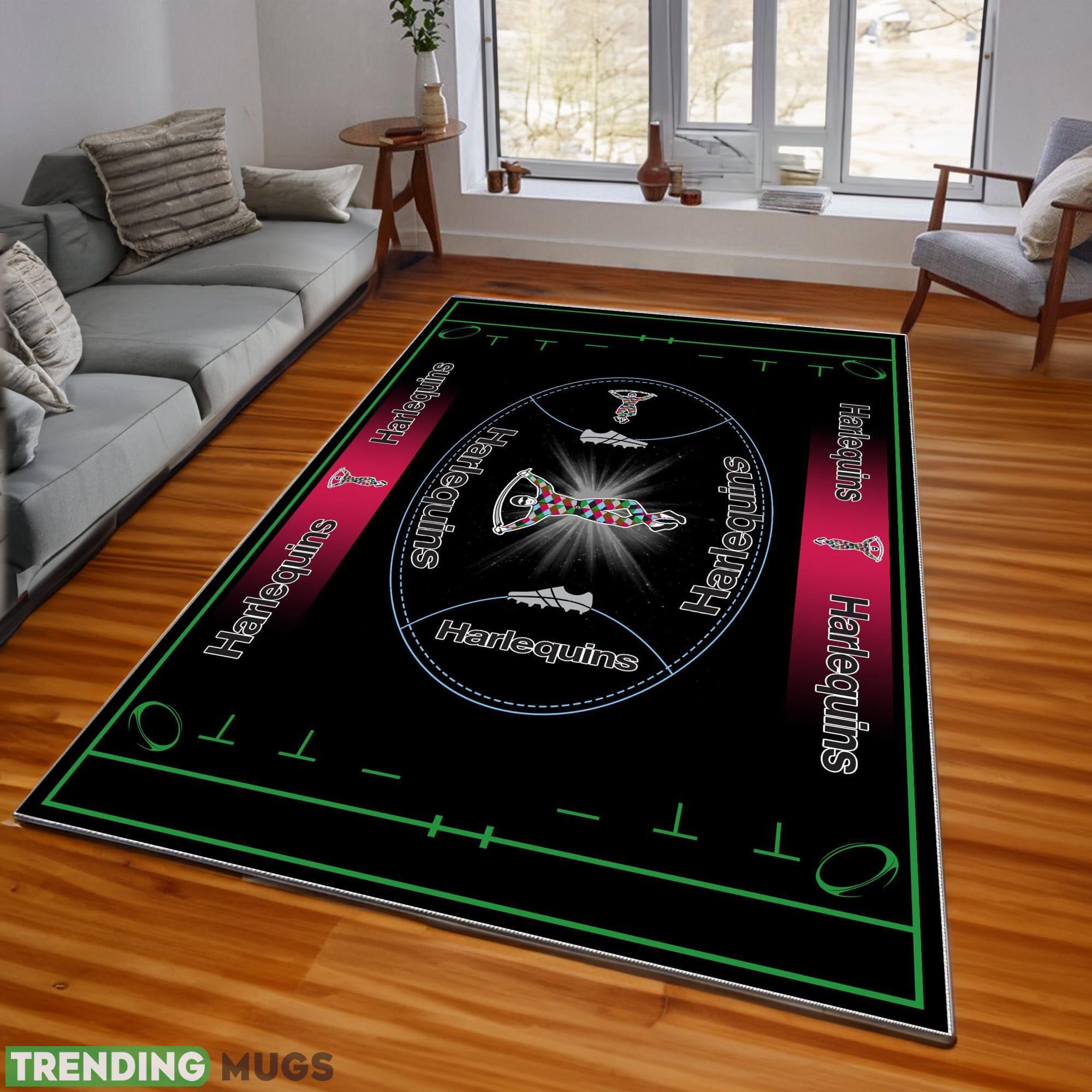 Premiership Rugby Harlequins Logo For Fans Area Rugs Living Room Indoor And Outdoor - Premiership Rugby Harlequins Rugs_1 Premiership Rugby Harlequins Logo For Fans Area Rugs Living Room Indoor And Outdoor - Premiership Rugby Harlequins Rugs_1