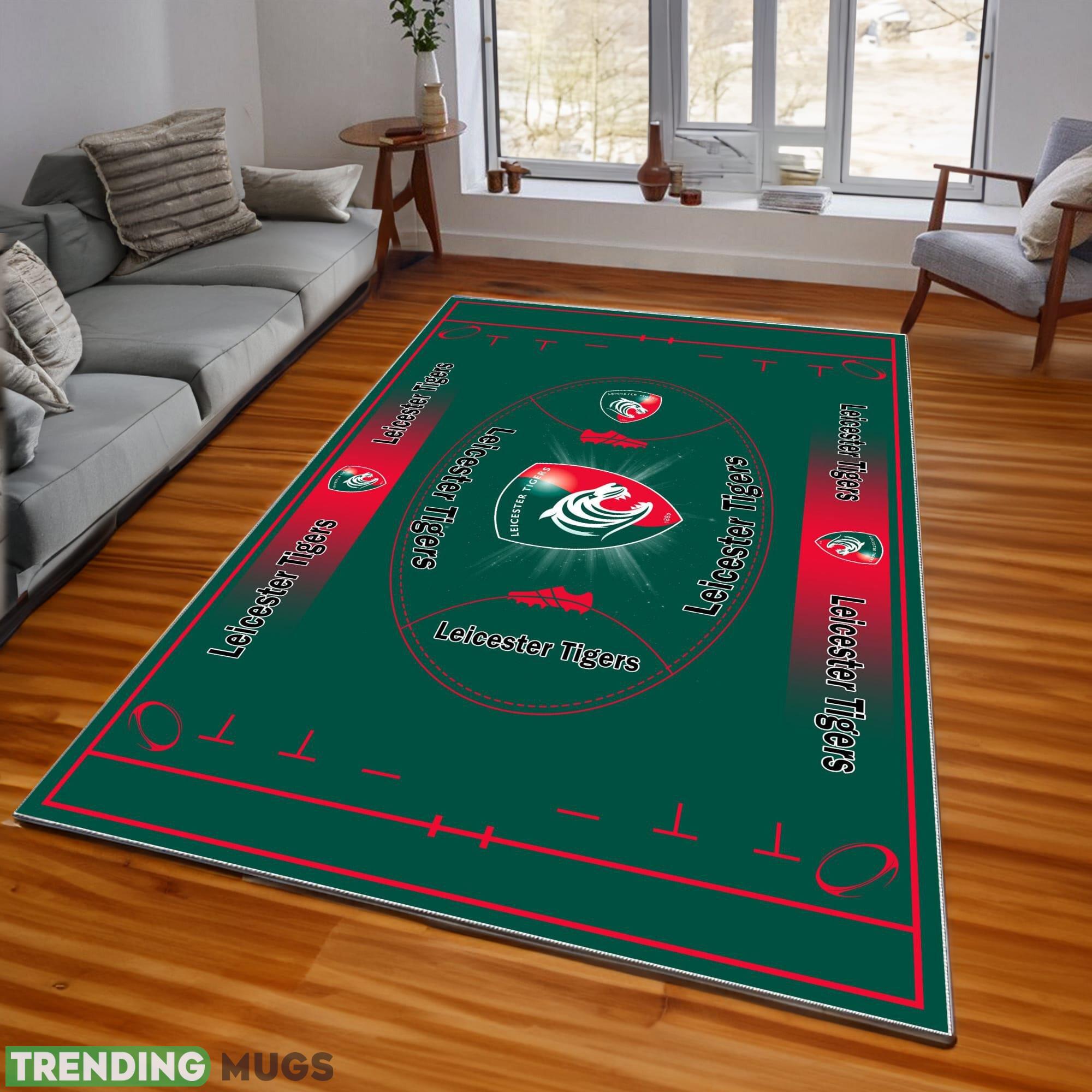 Premiership Rugby Leicester Tigers Logo For Fans Area Rugs Living Room Indoor And Outdoor - Premiership Rugby Leicester Tigers Rugs_1 Premiership Rugby Leicester Tigers Logo For Fans Area Rugs Living Room Indoor And Outdoor - Premiership Rugby Leicester Tigers Rugs_1