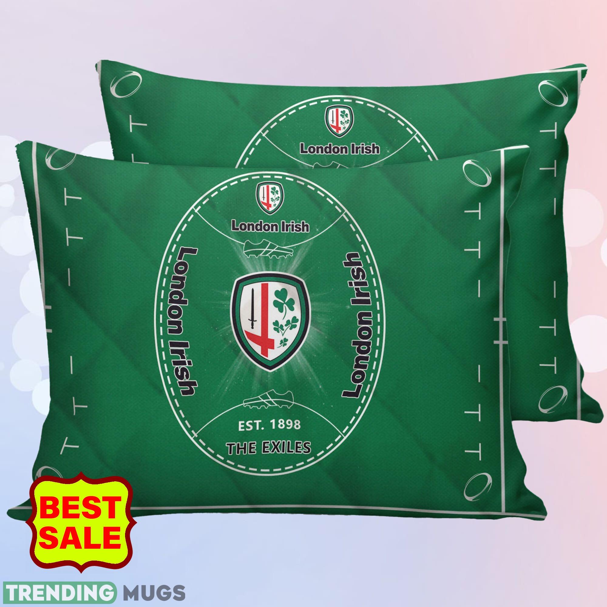 Premiership Rugby London Irish Fans Comfort Green Quilt Sets Full Size King Queen Quilt Set Premiership Rugby London Irish Fans Comfort Green Quilt Sets Full Size King Queen Quilt Set
