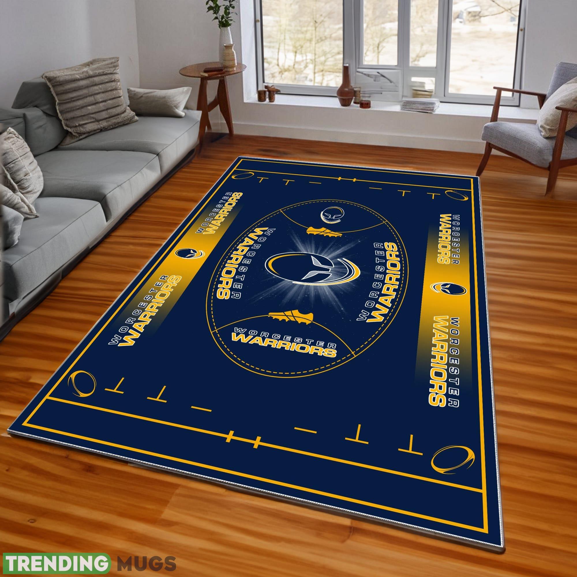 Premiership Rugby Worcester Warriors Logo For Fans Area Rugs Living Room Indoor And Outdoor - Premiership Rugby Worcester Warriors Rugs_1 Premiership Rugby Worcester Warriors Logo For Fans Area Rugs Living Room Indoor And Outdoor - Premiership Rugby Worcester Warriors Rugs_1