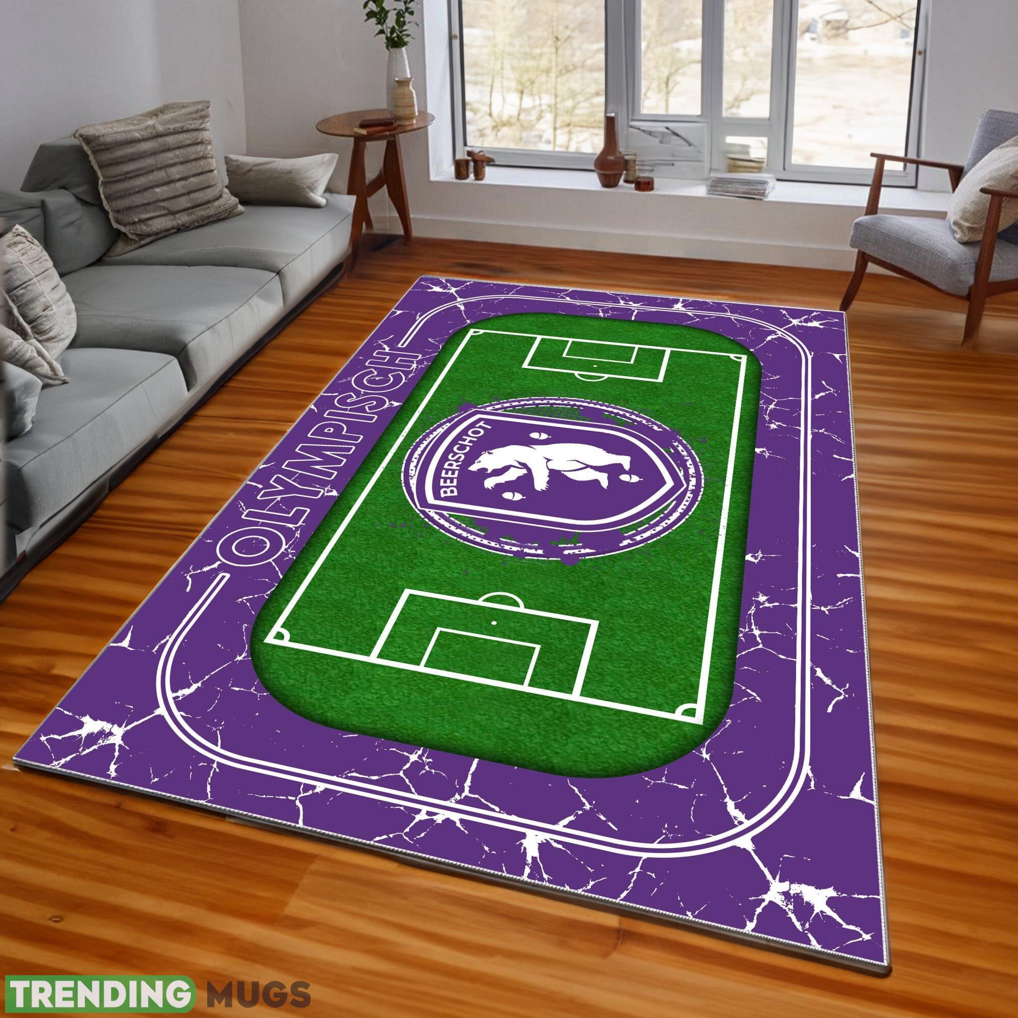 Pro League Beerschot VA Logo For Fans Area Rugs Living Room Indoor And Outdoor - Pro League Beerschot VA Rugs_1 Pro League Beerschot VA Logo For Fans Area Rugs Living Room Indoor And Outdoor - Pro League Beerschot VA Rugs_1