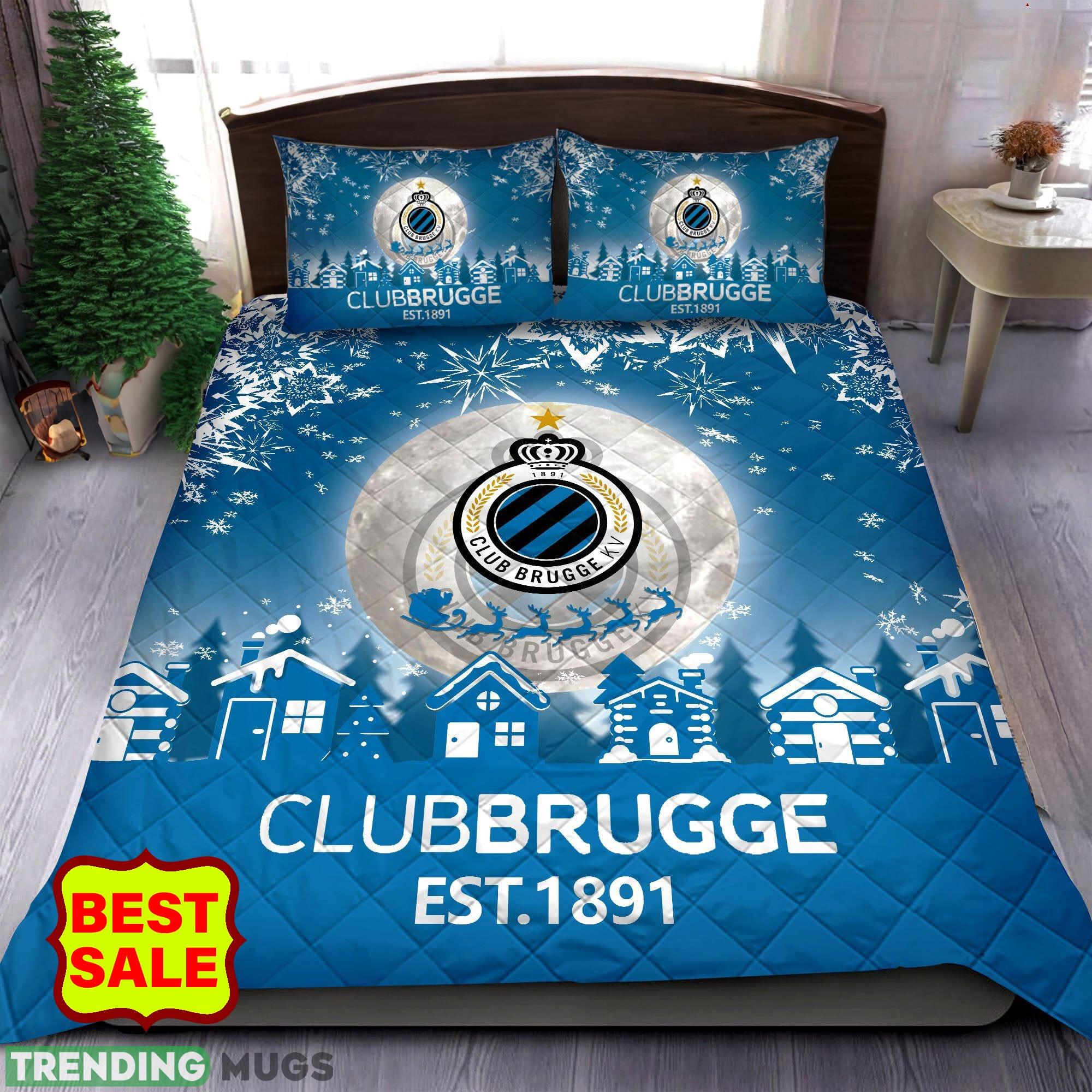 Pro League Club Brugge KV For Fans Christmas Quilt Sets Full Size - Pro League Club Brugge KV Quilt Set_1 Pro League Club Brugge KV For Fans Christmas Quilt Sets Full Size - Pro League Club Brugge KV Quilt Set_1