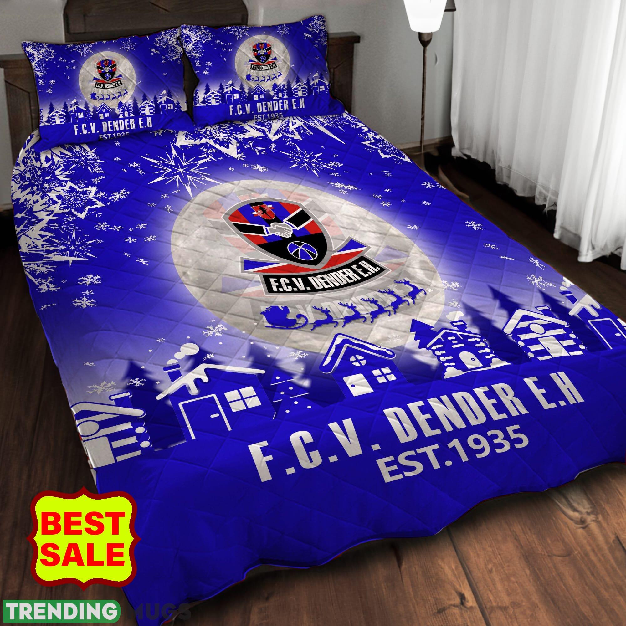 Pro League FCV Dender EH For Fans Christmas Quilt Sets Full Size Quilt Set Pro League FCV Dender EH For Fans Christmas Quilt Sets Full Size Quilt Set