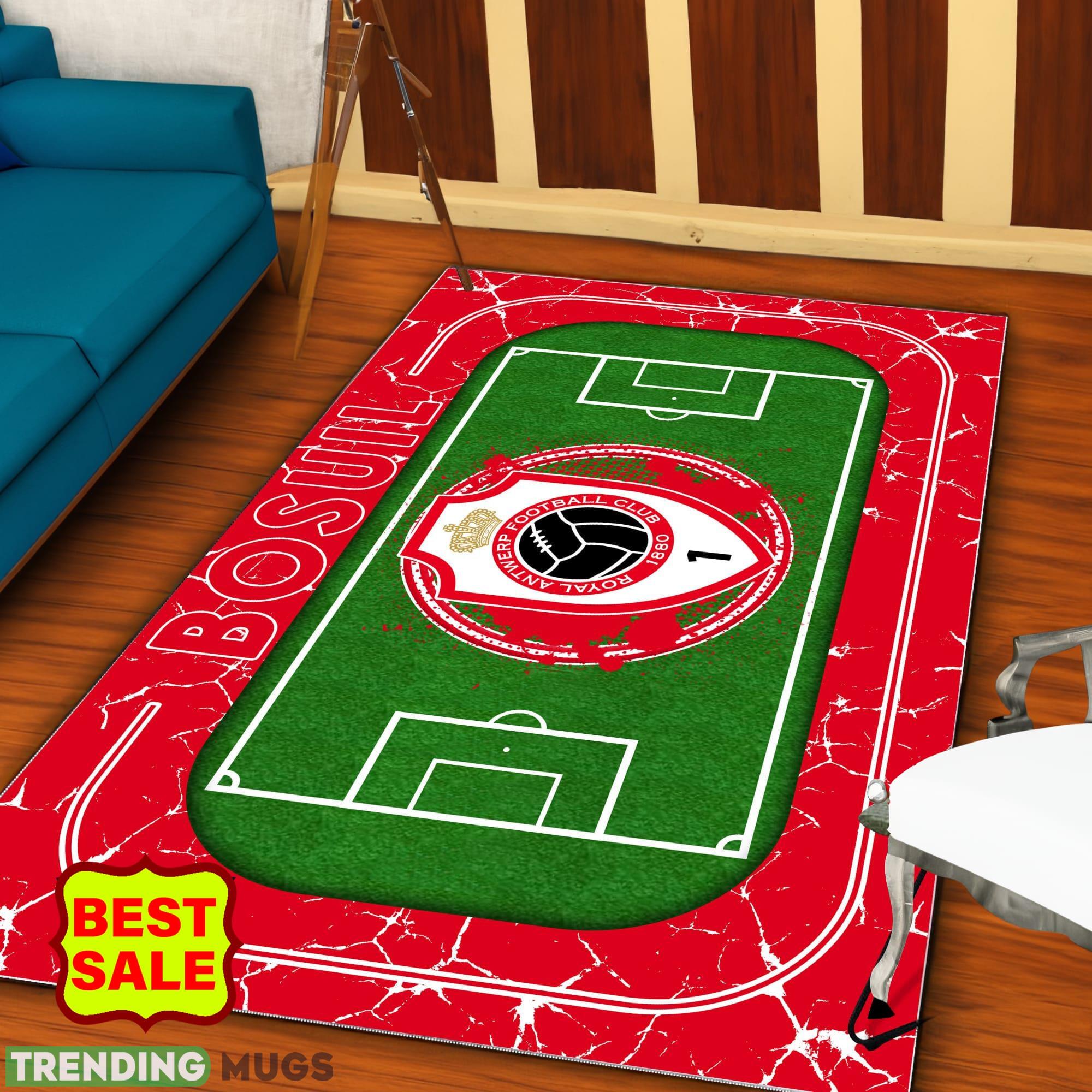 Pro League Royal Antwerp FC Logo For Fans Area Rugs Living Room Indoor And Outdoor Rugs Pro League Royal Antwerp FC Logo For Fans Area Rugs Living Room Indoor And Outdoor Rugs
