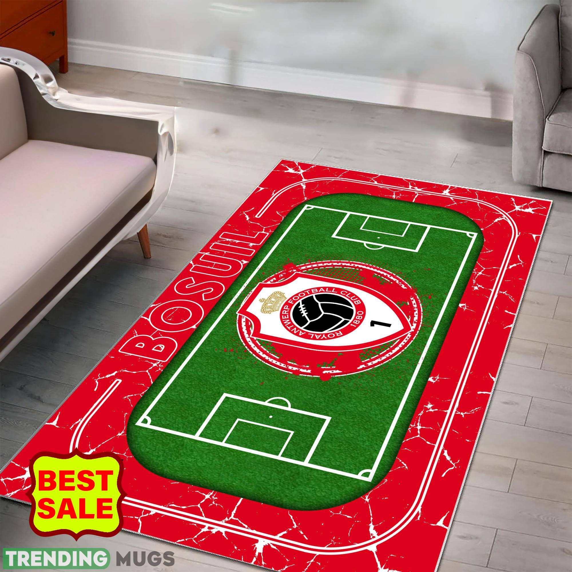 Pro League Royal Antwerp FC Logo For Fans Area Rugs Living Room Indoor And Outdoor Rugs Pro League Royal Antwerp FC Logo For Fans Area Rugs Living Room Indoor And Outdoor Rugs