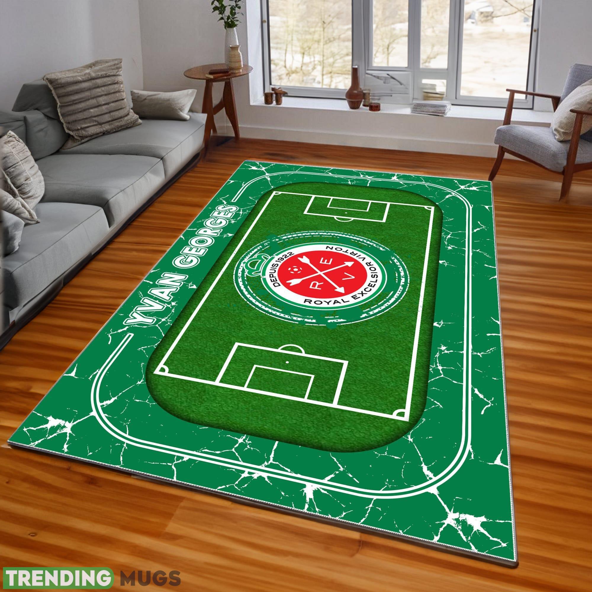 Pro League Royal Excelsior Virton Logo Area Rugs, velvet Rug And Flannel Rug Living Room - Pro League Royal Excelsior Virton Rugs_1 Pro League Royal Excelsior Virton Logo Area Rugs, velvet Rug And Flannel Rug Living Room - Pro League Royal Excelsior Virton Rugs_1