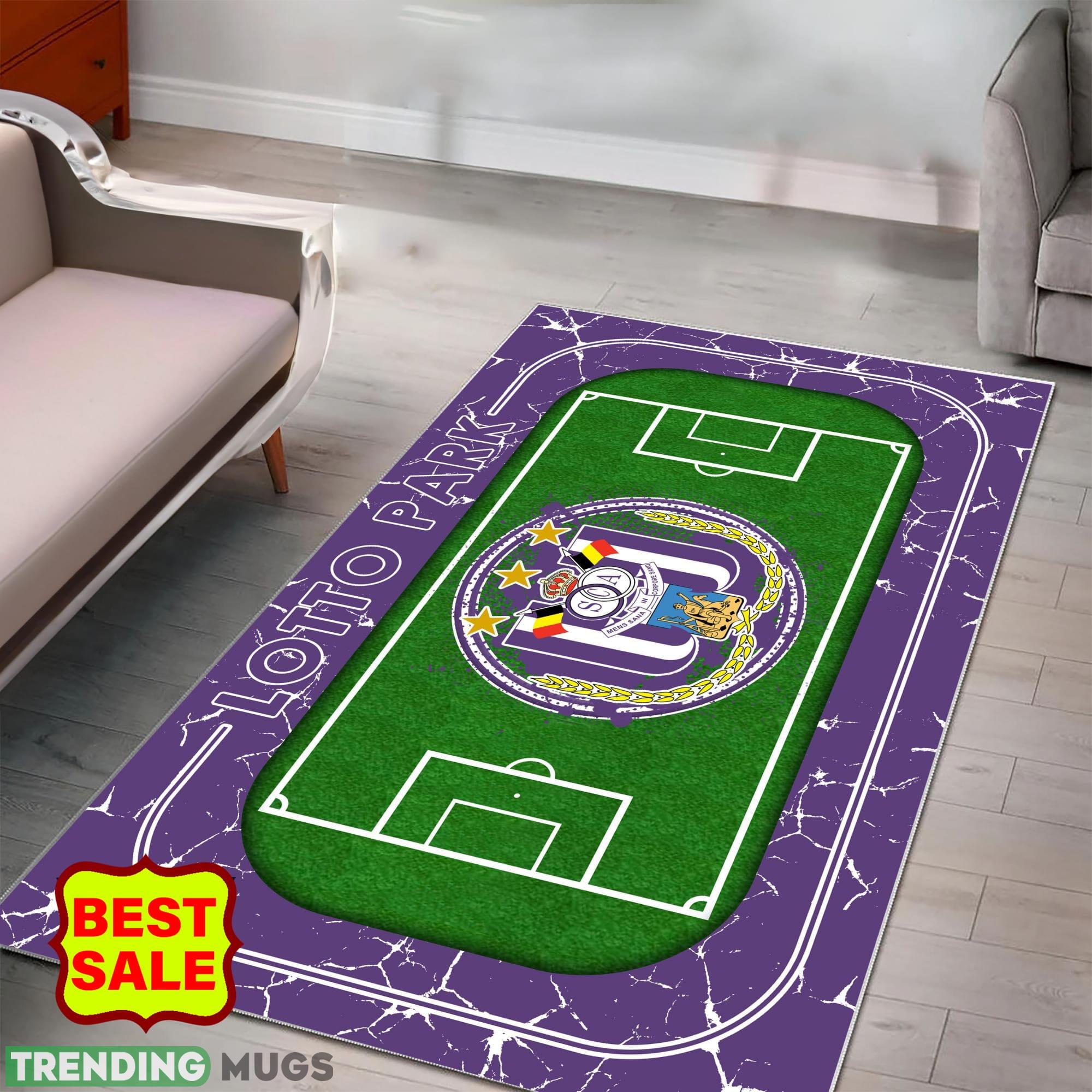 Pro League RSC Anderlecht Logo Area Rugs, velvet Rug And Flannel Rug Living Room Rugs Pro League RSC Anderlecht Logo Area Rugs, velvet Rug And Flannel Rug Living Room Rugs