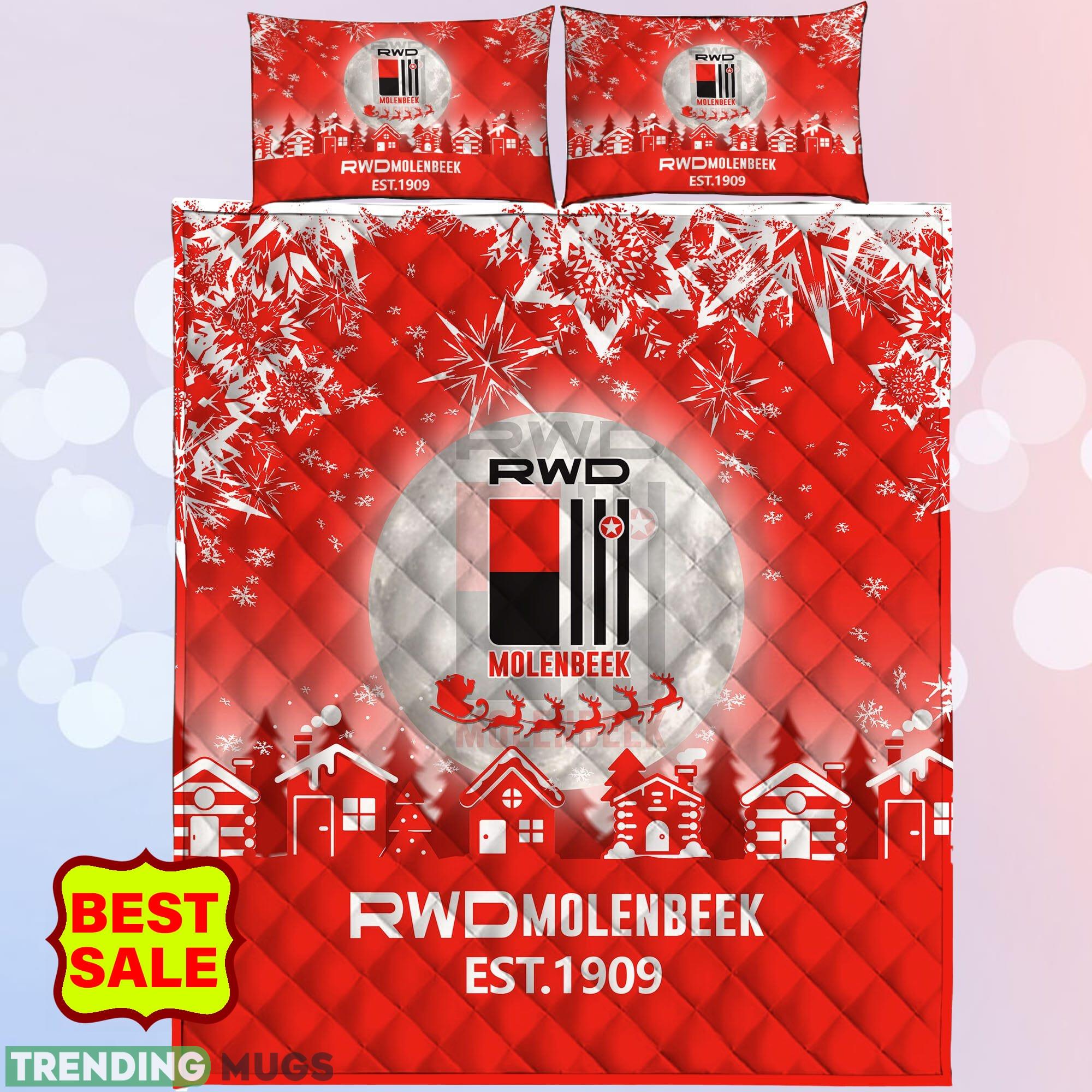 Pro League RWD Molenbeek Fans Comfort Quilt Sets Full Size King Queen Quilt Set Pro League RWD Molenbeek Fans Comfort Quilt Sets Full Size King Queen Quilt Set