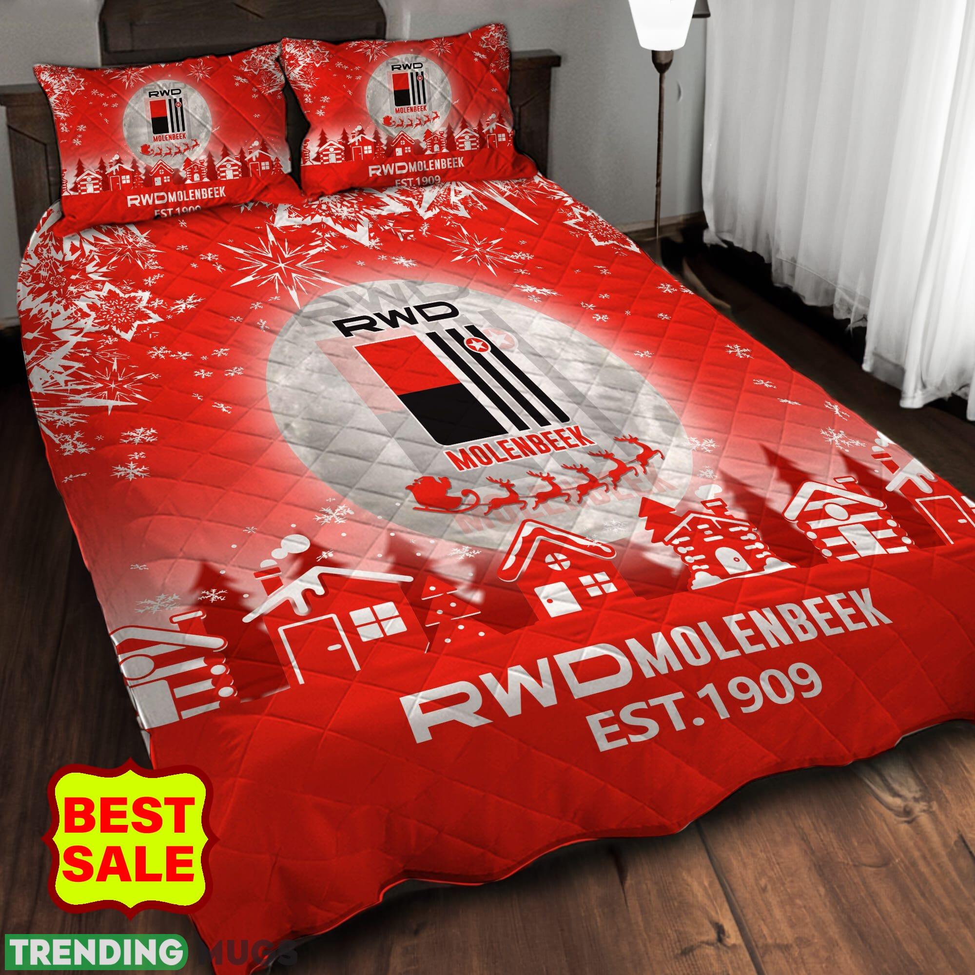 Pro League RWD Molenbeek Fans Comfort Quilt Sets Full Size King Queen Quilt Set Pro League RWD Molenbeek Fans Comfort Quilt Sets Full Size King Queen Quilt Set