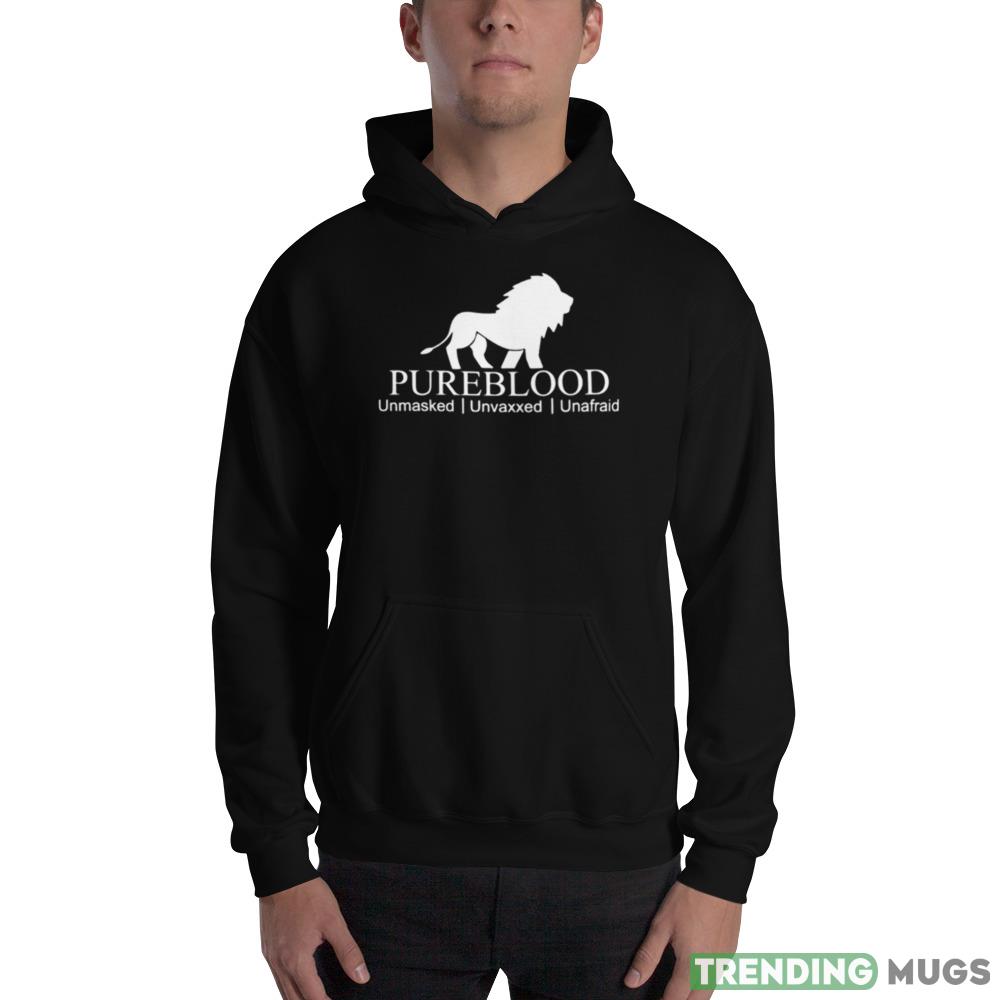 Pureblood Unmasked Unvaxxed Unafraid T shirt Dark Shirt Pureblood Unmasked Unvaxxed Unafraid T shirt Dark Shirt