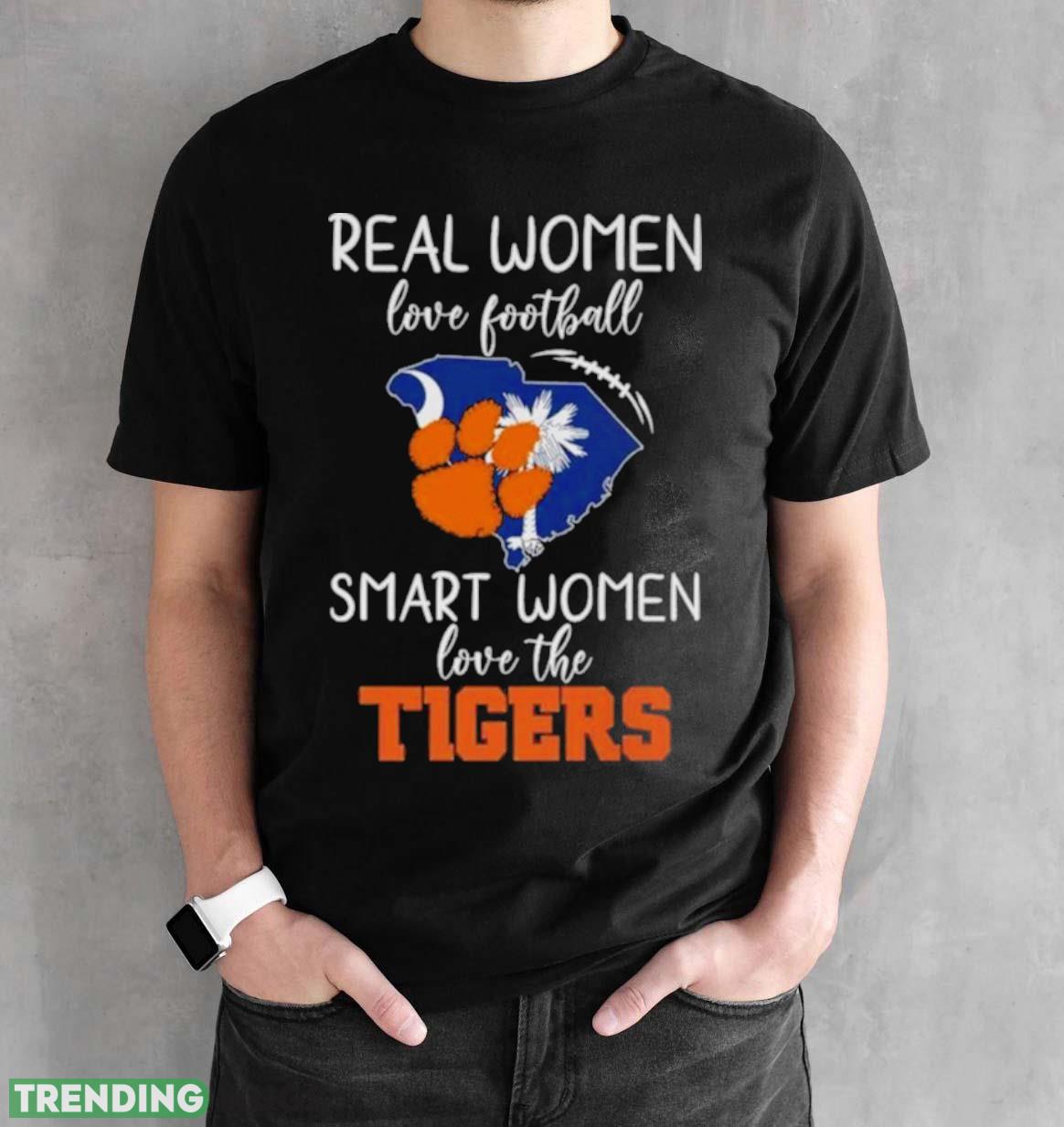 Real Women Love Football Smart Women Love The Clemson Tigers Map 2023 Shirt Dark Shirt Real Women Love Football Smart Women Love The Clemson Tigers Map 2023 Shirt Dark Shirt