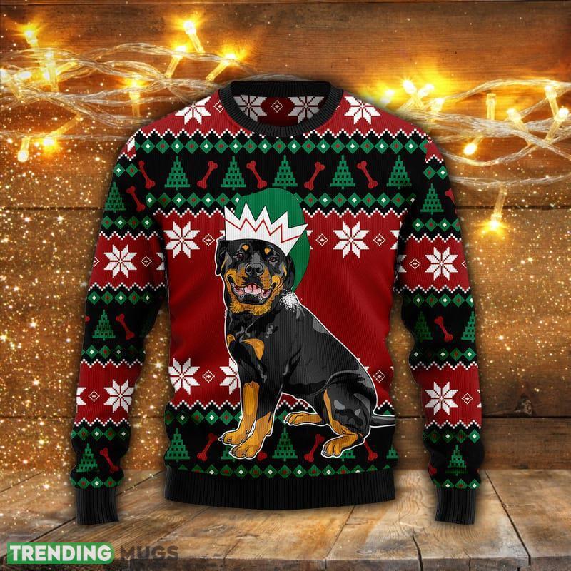 Rottweiler Cute Ugly Christmas Sweater Men And Women Gift For Christmas - Rottweiler Cute Ugly Christmas Sweater For Men & Women Adult US5547_1 Rottweiler Cute Ugly Christmas Sweater Men And Women Gift For Christmas - Rottweiler Cute Ugly Christmas Sweater For Men & Women Adult US5547_1