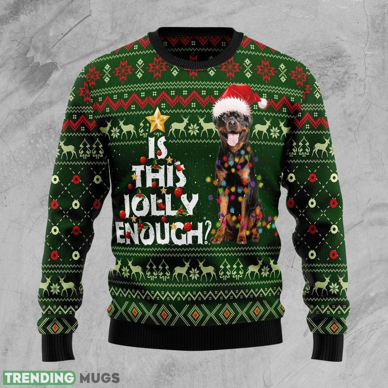 Rottweiler Jolly Ugly Christmas Sweater Men And Women Gift For Christmas - Rottweiler Jolly Ugly Christmas Sweater For Men & Women Adult US4345_1 Rottweiler Jolly Ugly Christmas Sweater Men And Women Gift For Christmas - Rottweiler Jolly Ugly Christmas Sweater For Men & Women Adult US4345_1