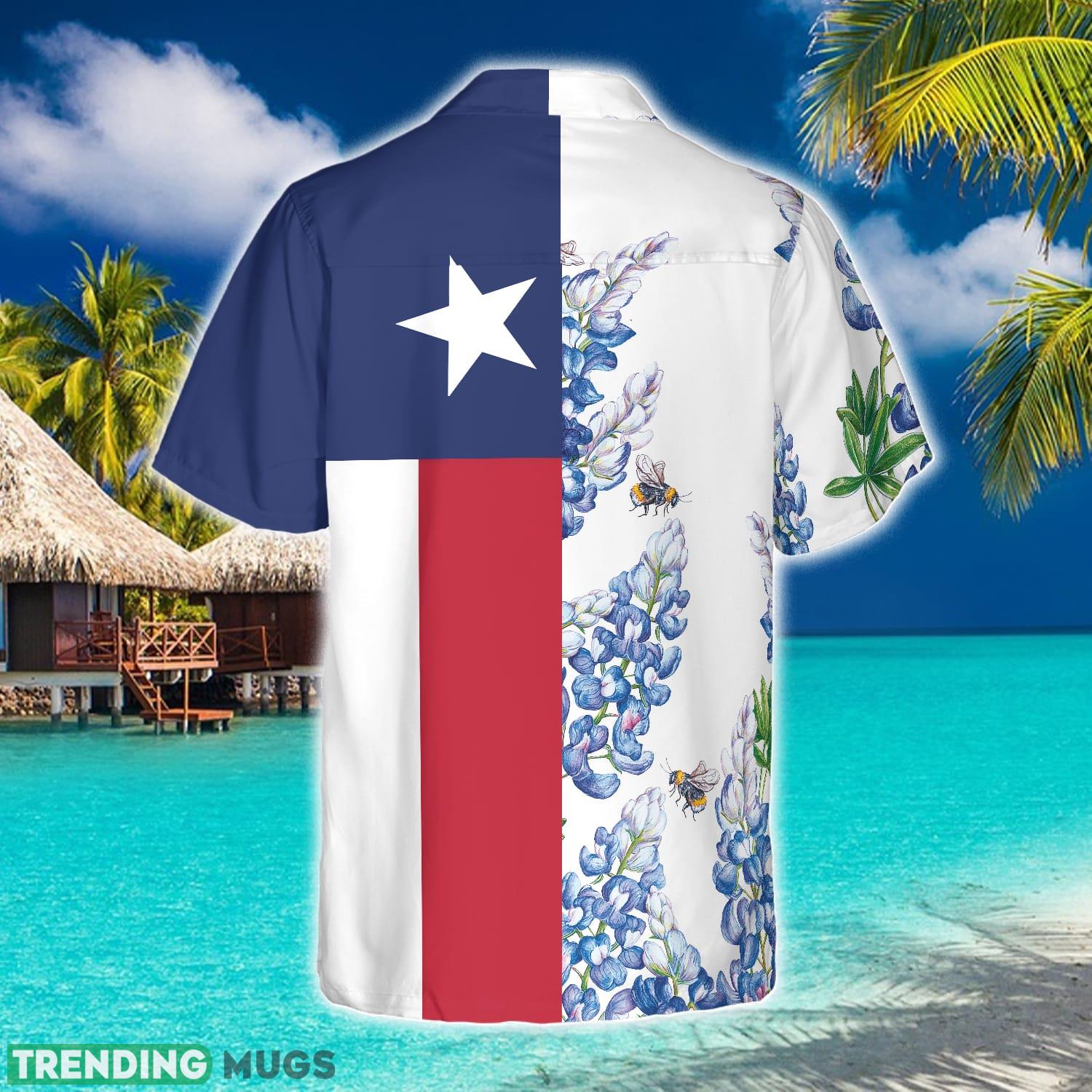 Royal Blue Bluebonnet Texas Hawaiian Shirt Floral Texas Flag Shirt Vertical Version Italic Star Proud Texas Hawaiian Shirt Royal Blue Bluebonnet Texas Hawaiian Shirt Floral Texas Flag Shirt Vertical Version Italic Star Proud Texas Hawaiian Shirt