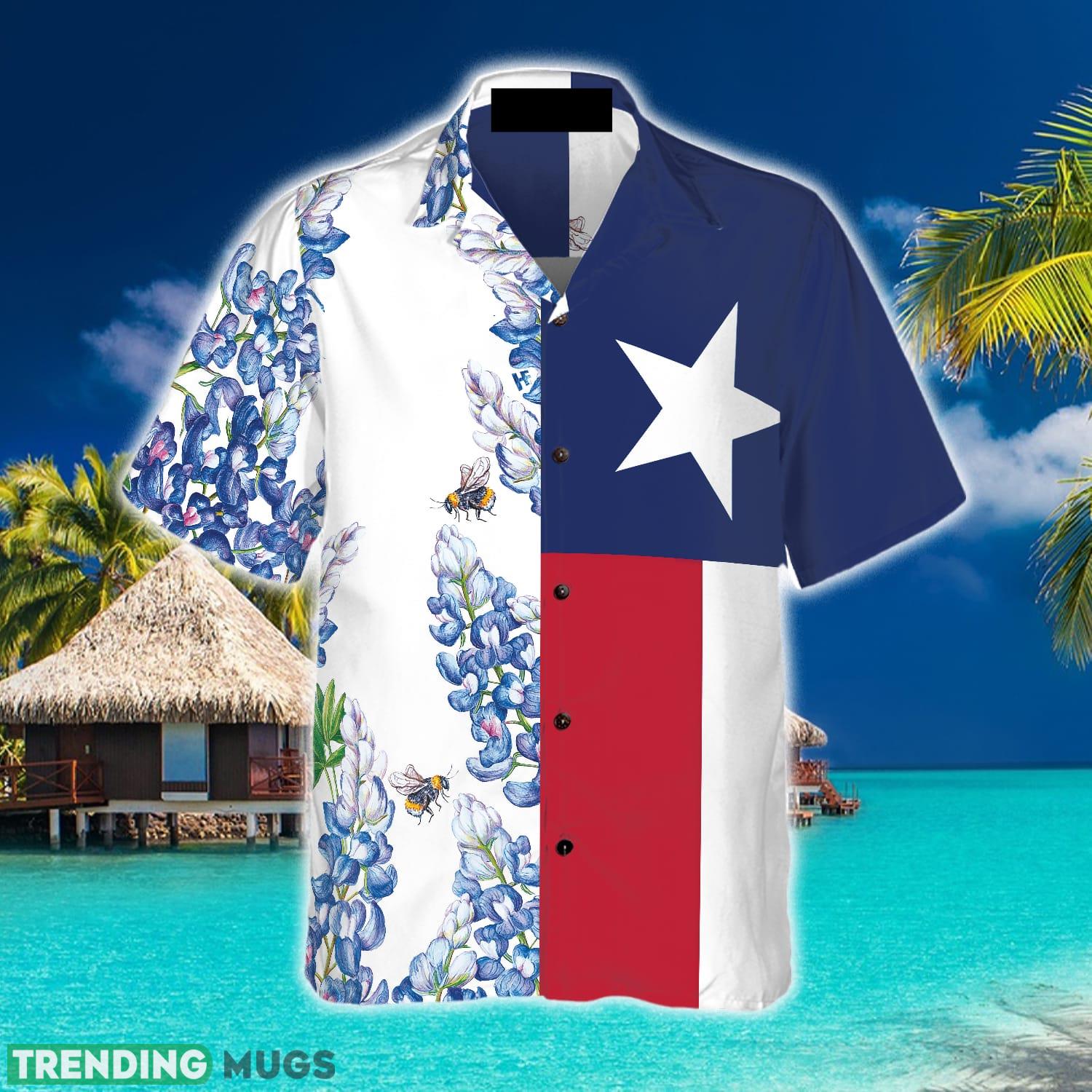 Royal Blue Bluebonnet Texas Hawaiian Shirt Floral Texas Flag Shirt Vertical Version Italic Star Proud Texas Hawaiian Shirt Royal Blue Bluebonnet Texas Hawaiian Shirt Floral Texas Flag Shirt Vertical Version Italic Star Proud Texas Hawaiian Shirt