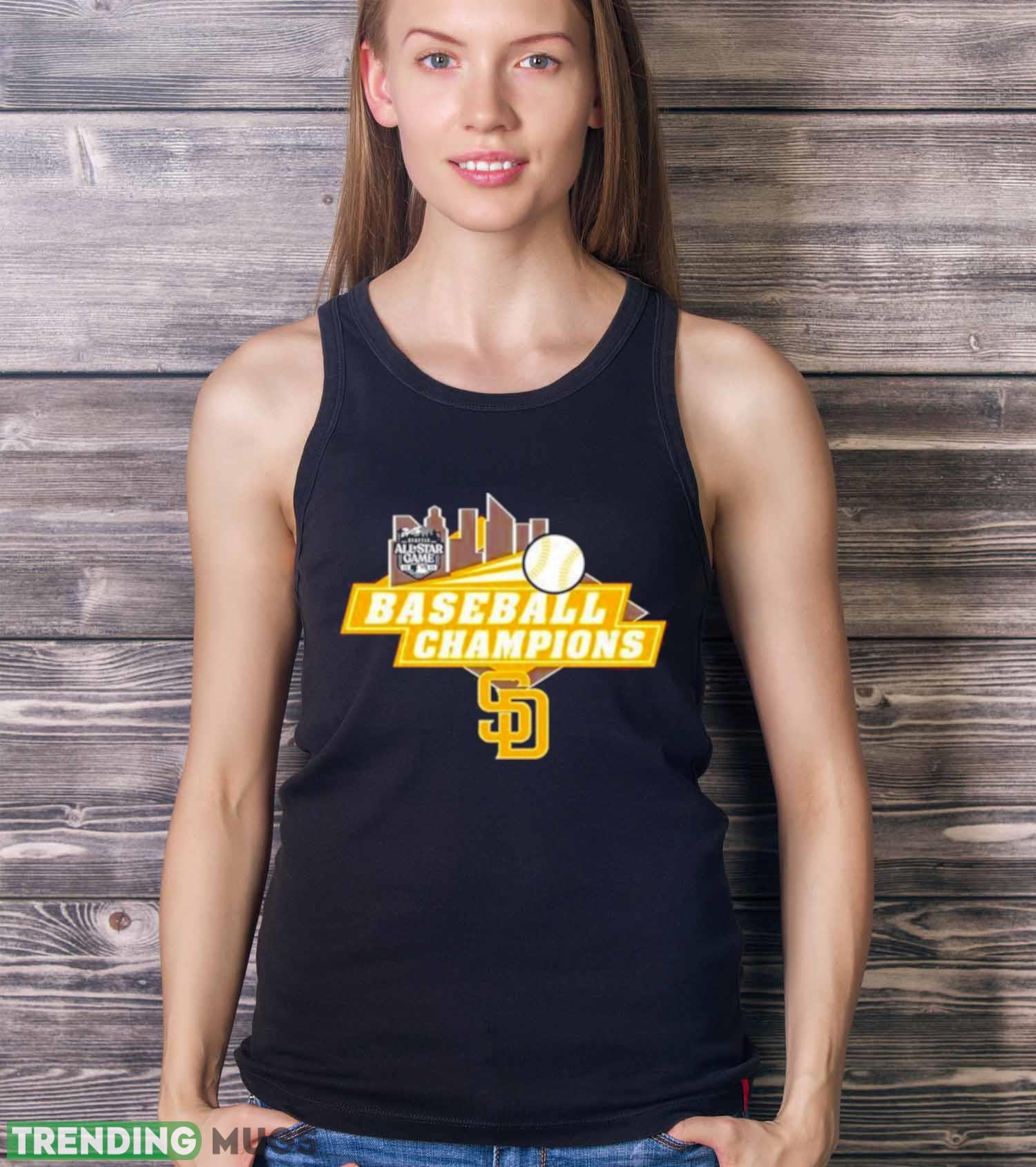 San Diego Padres Baseball Champions Seattle All Star Game 2023 Logo Shirt Dark Shirt San Diego Padres Baseball Champions Seattle All Star Game 2023 Logo Shirt Dark Shirt