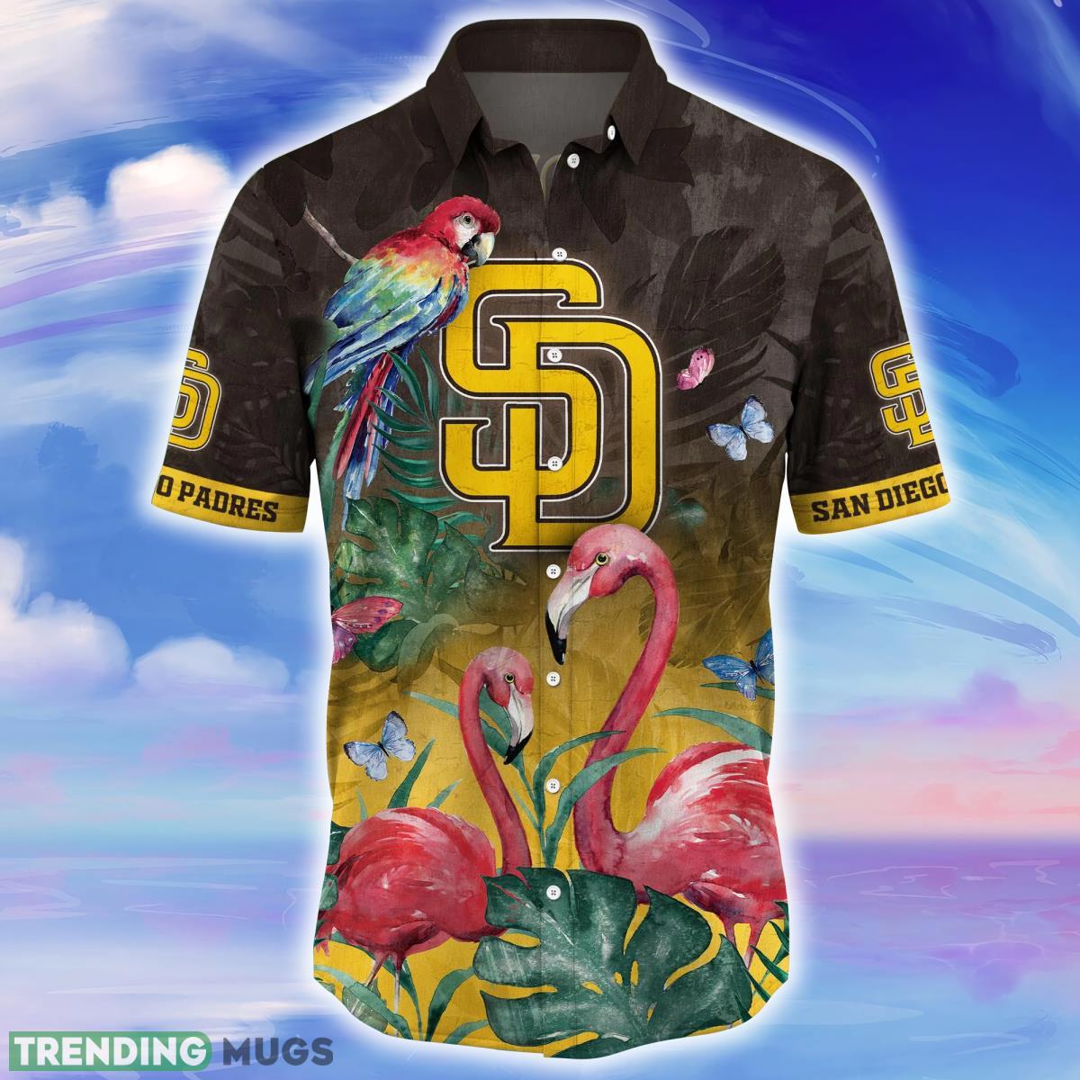 San Diego Padres MLB Flower Hawaiian Shirt Unique Gift For Men Women Fans Hawaiian Shirt San Diego Padres MLB Flower Hawaiian Shirt Unique Gift For Men Women Fans Hawaiian Shirt