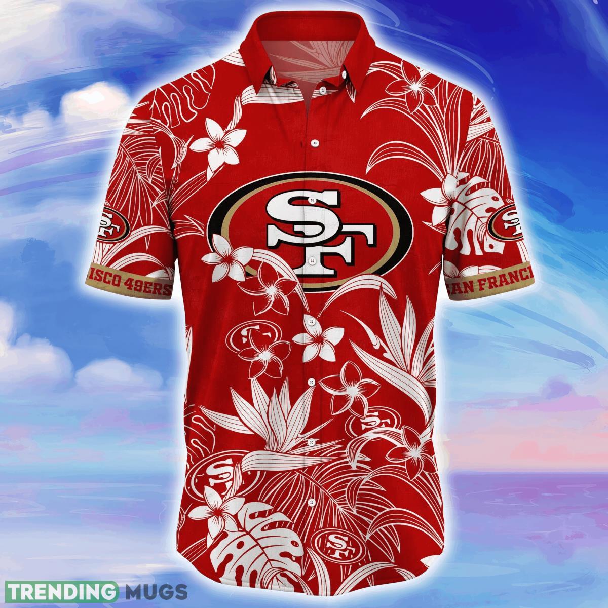 San Francisco 49ers NFL Flower Hawaiian Shirt For Men Women Impressive Gift For Fans Hawaiian Shirt San Francisco 49ers NFL Flower Hawaiian Shirt For Men Women Impressive Gift For Fans Hawaiian Shirt