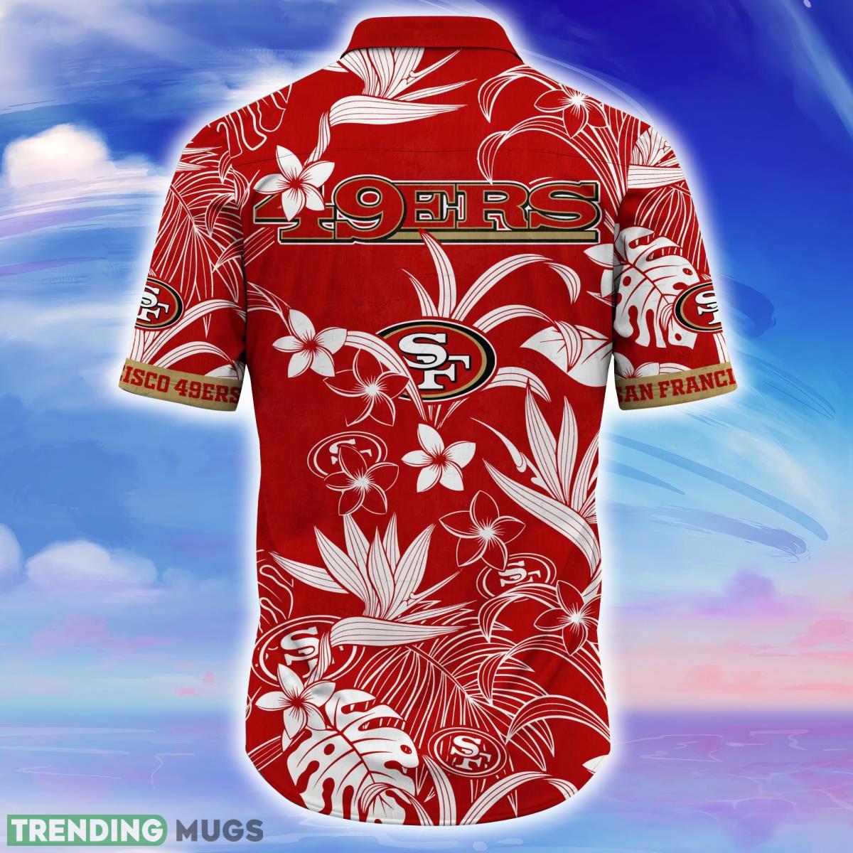 San Francisco 49ers NFL Flower Hawaiian Shirt For Men Women Impressive Gift For Fans Hawaiian Shirt San Francisco 49ers NFL Flower Hawaiian Shirt For Men Women Impressive Gift For Fans Hawaiian Shirt