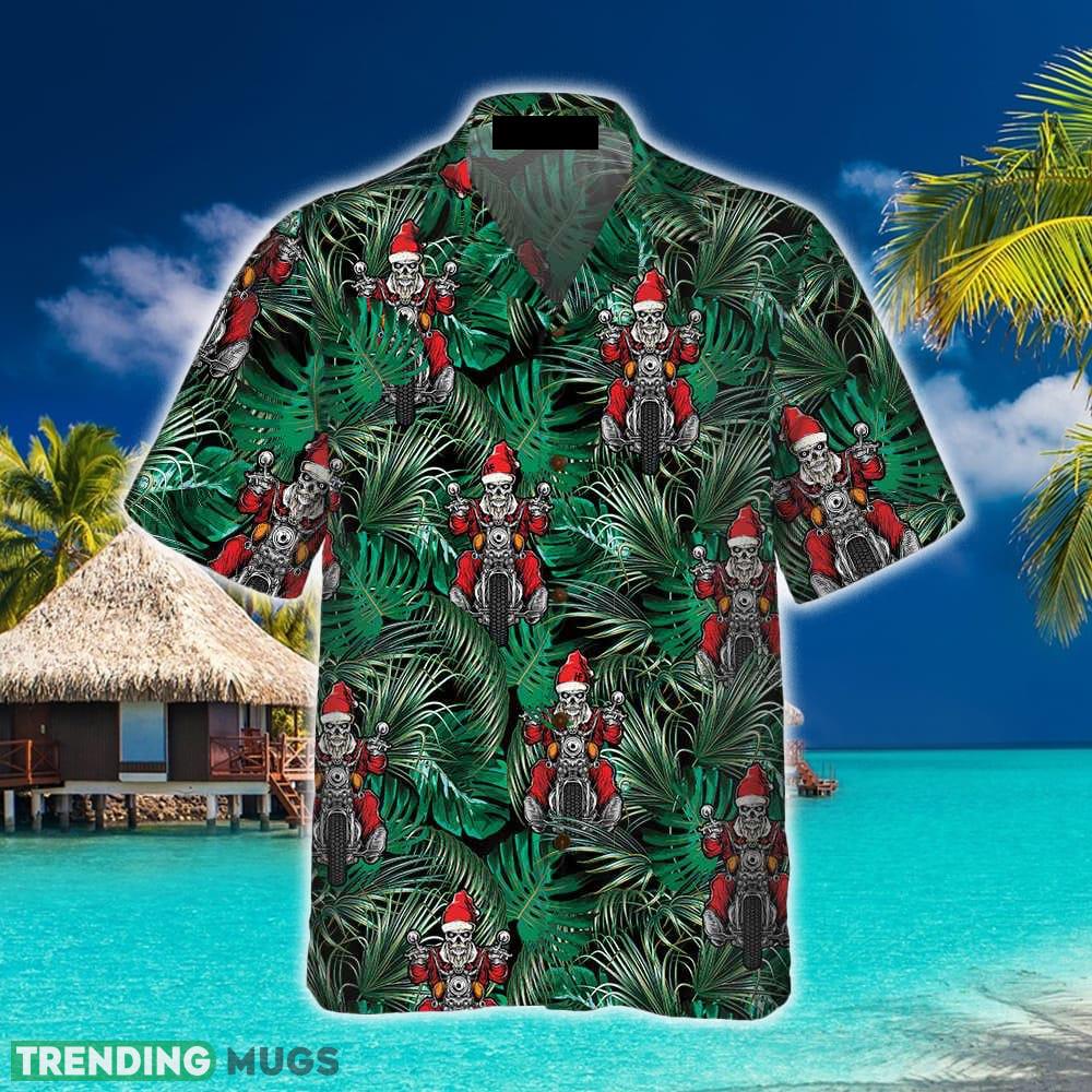 Santa Riding Motorcycle Christmas Hawaiian Shirt Funny Santa Motorcycle Summer Gift Hawaiian Shirt Santa Riding Motorcycle Christmas Hawaiian Shirt Funny Santa Motorcycle Summer Gift Hawaiian Shirt