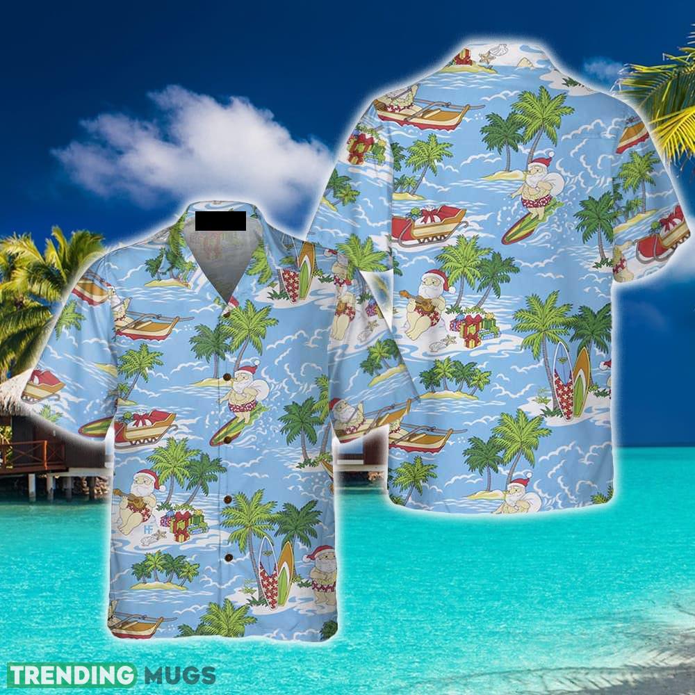 Santa Sailing Tropical Christmas Hawaiian Shirt Idea Summer Gift For Men And Women - Santa Sailing Tropical Christmas Hawaiian Shirt, Funny Santa Claus Shirt, Best Gift For Christmas_1 Santa Sailing Tropical Christmas Hawaiian Shirt Idea Summer Gift For Men And Women - Santa Sailing Tropical Christmas Hawaiian Shirt, Funny Santa Claus Shirt, Best Gift For Christmas_1