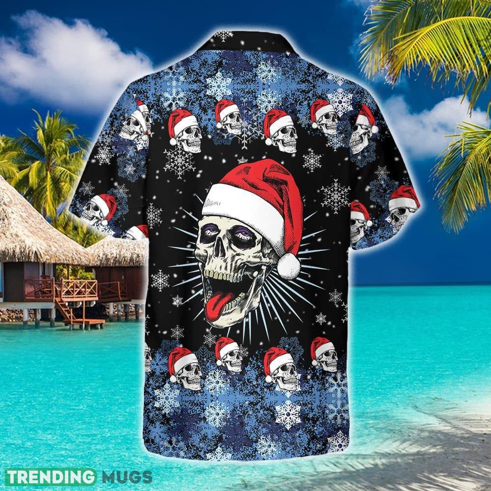 Santa Skull & Snowflake Hawaiian Shirt Idea Summer Gift For Men And Women Hawaiian Shirt Santa Skull & Snowflake Hawaiian Shirt Idea Summer Gift For Men And Women Hawaiian Shirt