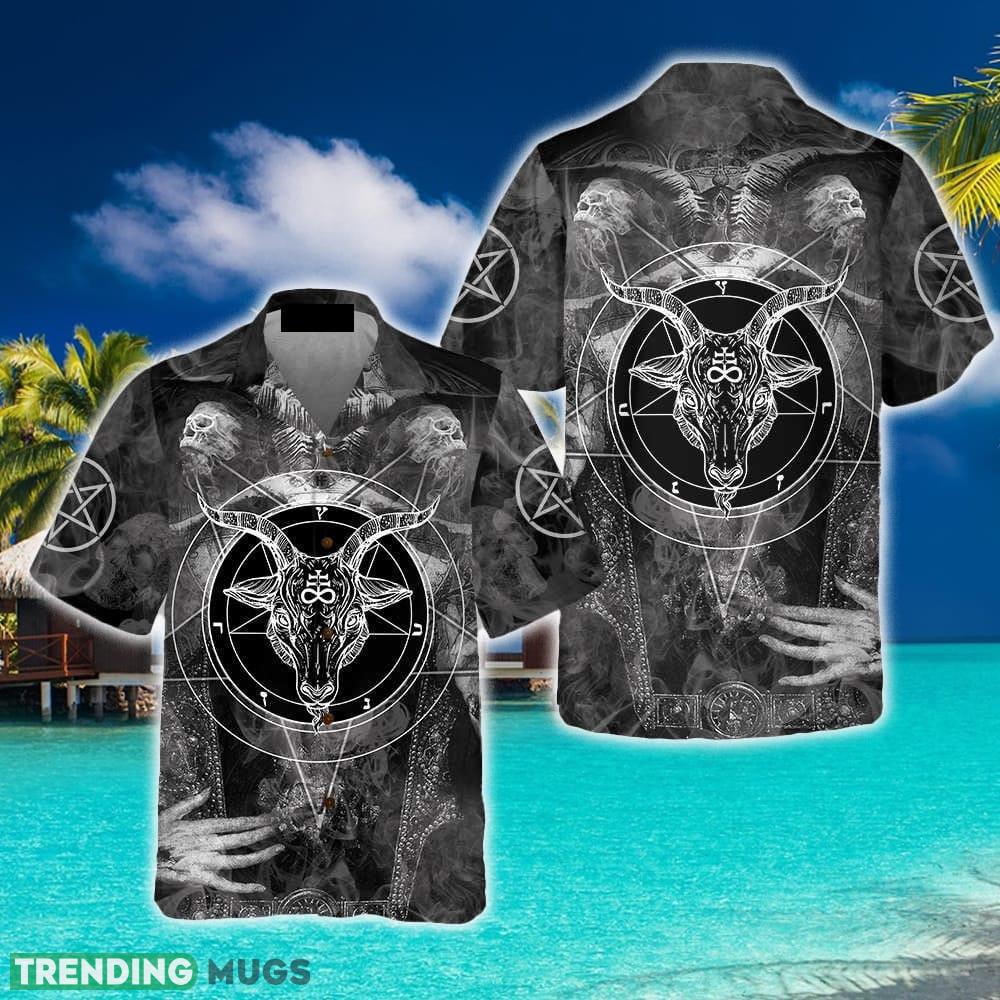 Satanic Skull Hawaiian Shirt Idea Summer Gift For Men And Women - Satanic Skull Hawaiian Shirt, Satan Gothic Skull Shirt For Men And Women_1 Satanic Skull Hawaiian Shirt Idea Summer Gift For Men And Women - Satanic Skull Hawaiian Shirt, Satan Gothic Skull Shirt For Men And Women_1