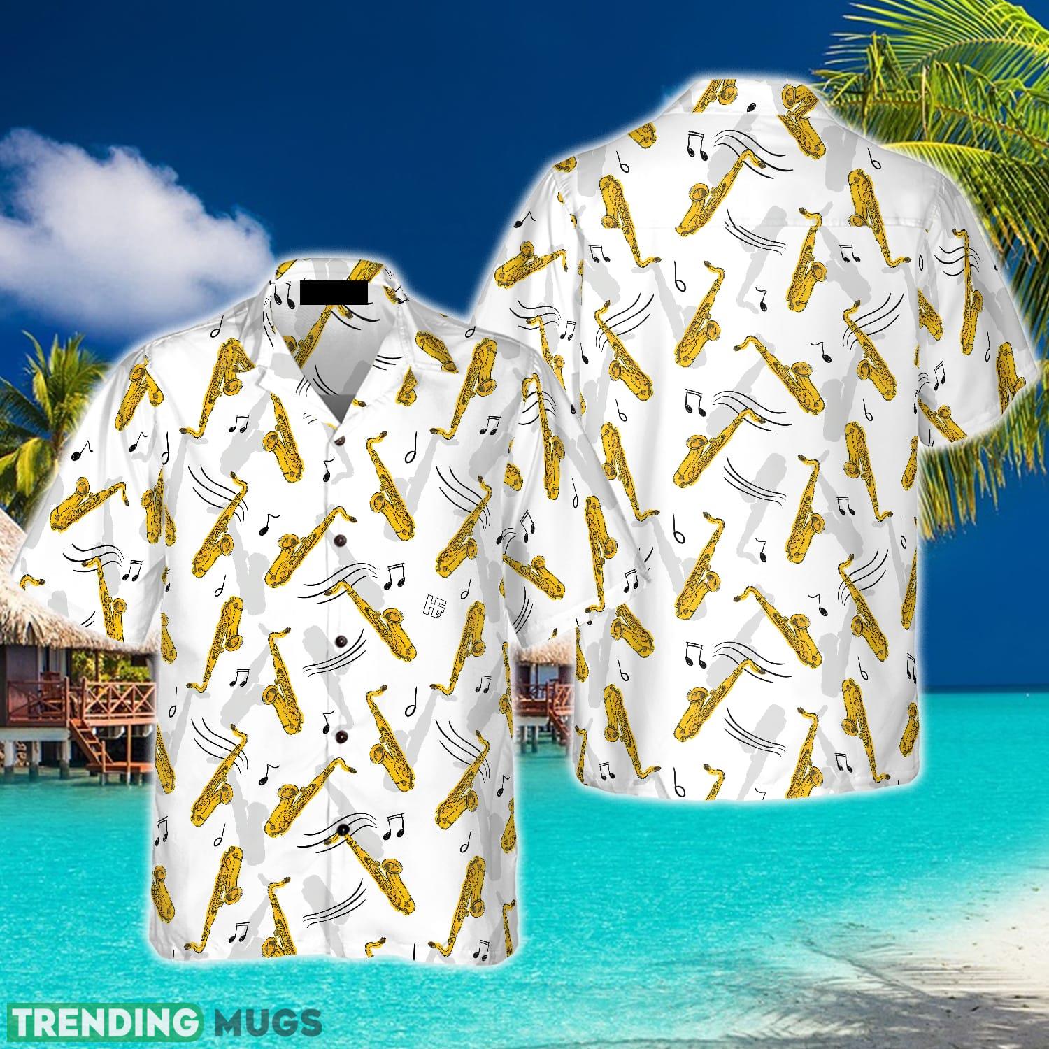 Saxophone Seamless Pattern Hawaiian Shirt Idea Summer Gift For Men And Women - Saxophone Seamless Pattern Hawaiian Shirt_1 Saxophone Seamless Pattern Hawaiian Shirt Idea Summer Gift For Men And Women - Saxophone Seamless Pattern Hawaiian Shirt_1