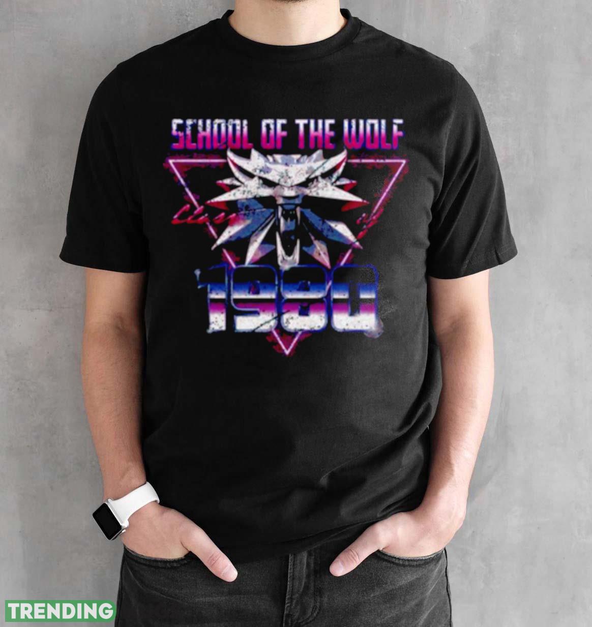 School Of The Wolf The Witcher shirt Dark Shirt School Of The Wolf The Witcher shirt Dark Shirt