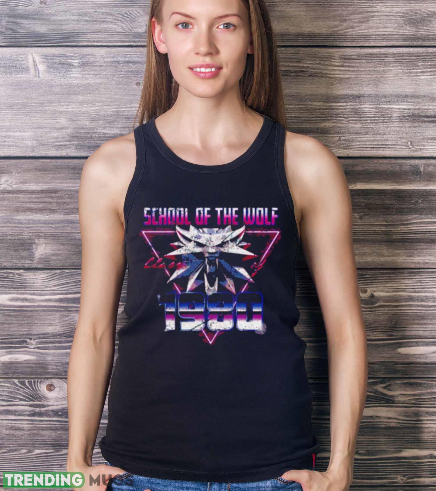 School Of The Wolf The Witcher shirt Dark Shirt School Of The Wolf The Witcher shirt Dark Shirt