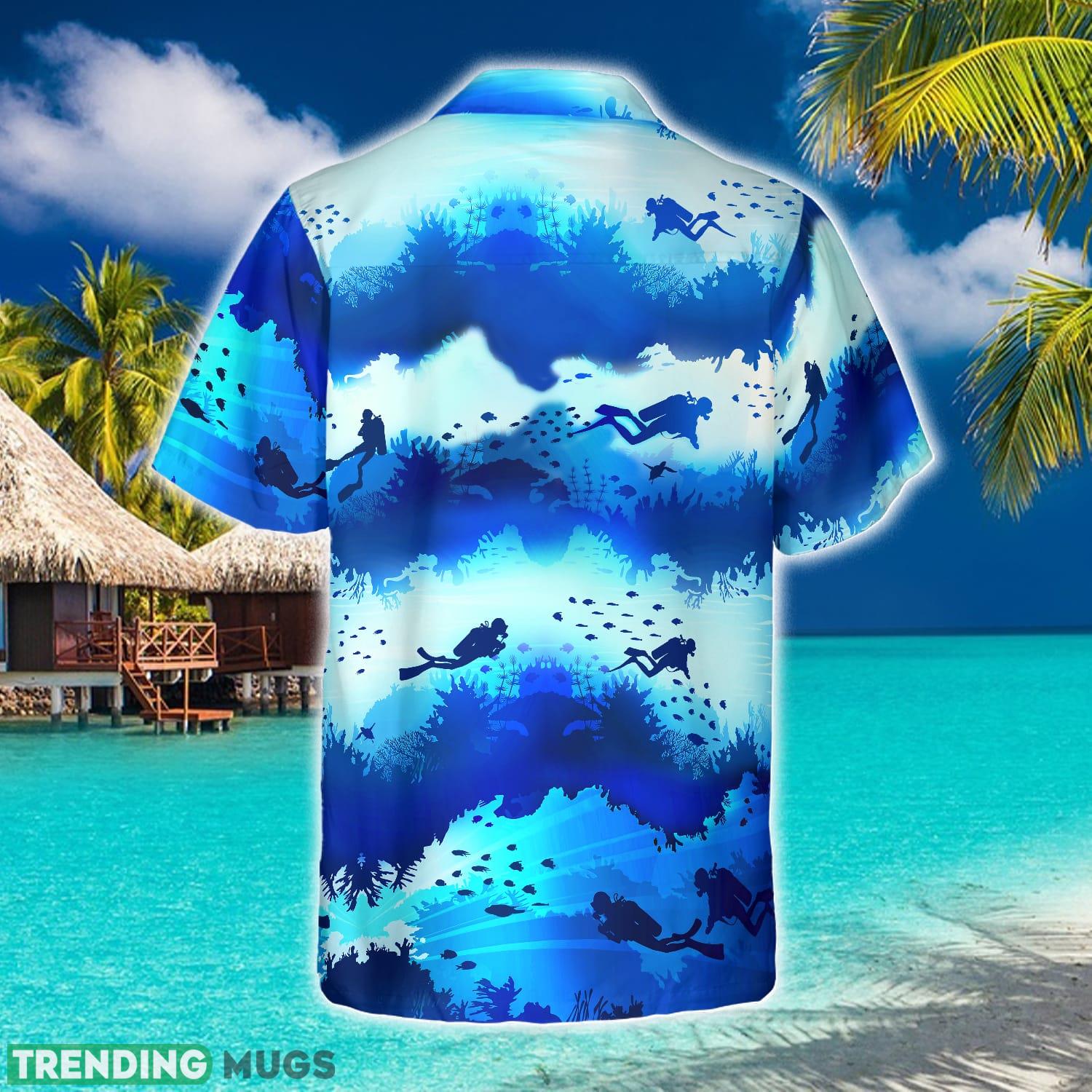 Scuba Diver Under Sea Cave Hawaiian Shirt Idea Summer Gift For Men And Women Hawaiian Shirt Scuba Diver Under Sea Cave Hawaiian Shirt Idea Summer Gift For Men And Women Hawaiian Shirt