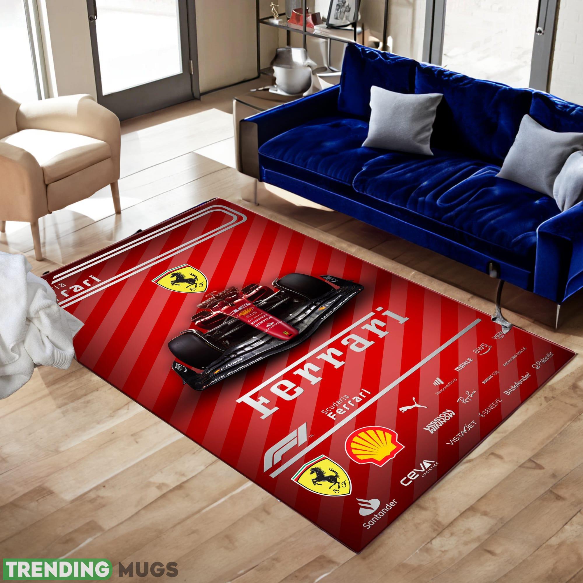 Scuderia Ferrari F1 Team Racing Style 3 Area Rugs Living Room Indoor Rugs Scuderia Ferrari F1 Team Racing Style 3 Area Rugs Living Room Indoor Rugs