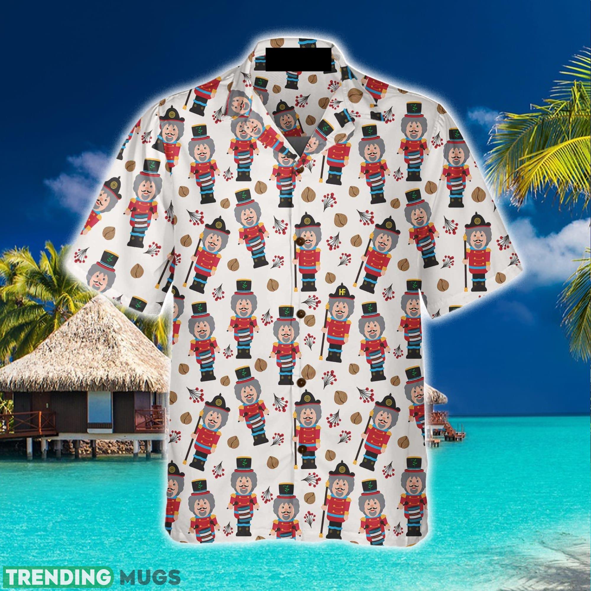 Seamless Christmas Pattern With Nutcracker Christmas Hawaiian Shirt Idea Summer Gift For Men And Women Hawaiian Shirt Seamless Christmas Pattern With Nutcracker Christmas Hawaiian Shirt Idea Summer Gift For Men And Women Hawaiian Shirt
