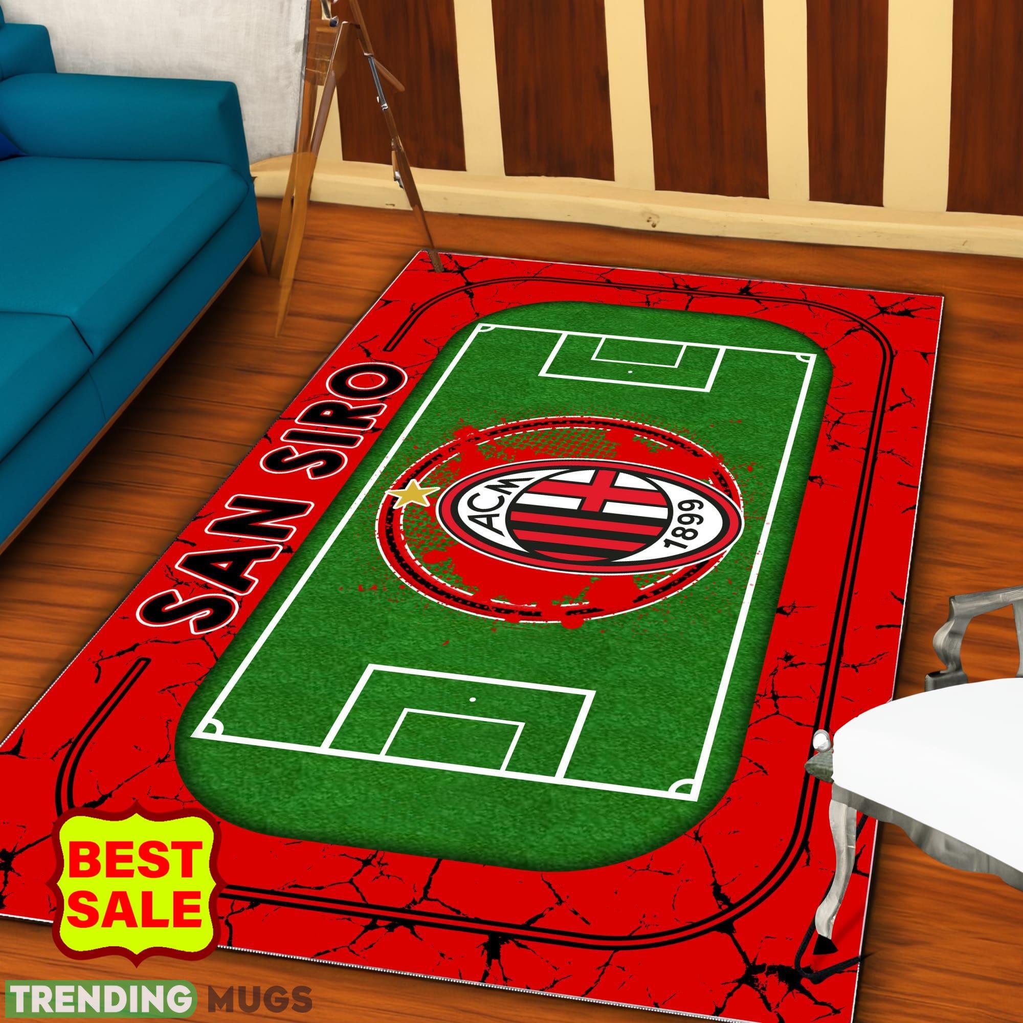 Serie A Serie B AC Milan Logo For Fans Area Rugs Living Room Indoor And Outdoor Rugs Serie A Serie B AC Milan Logo For Fans Area Rugs Living Room Indoor And Outdoor Rugs