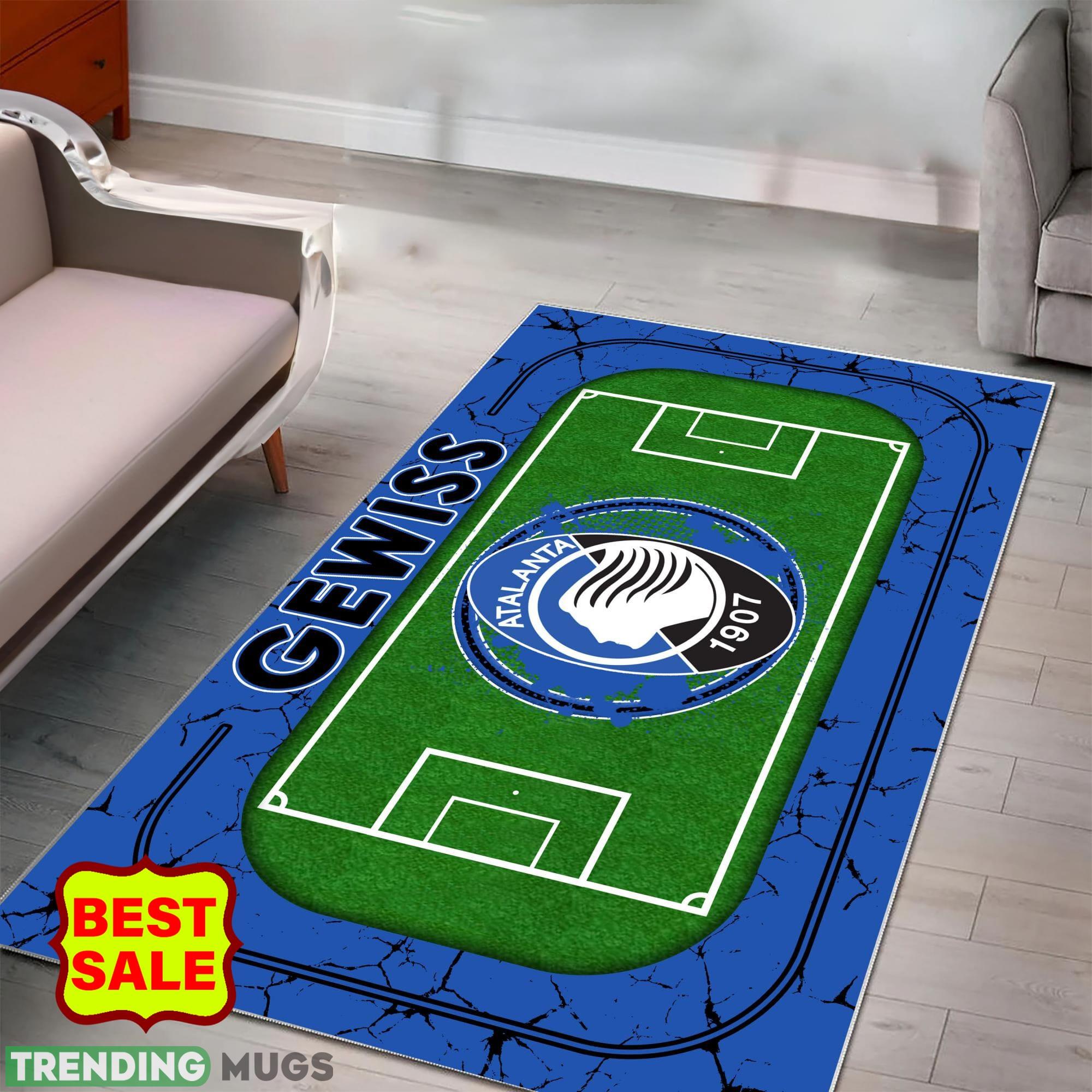 Serie A Serie B Atalanta Bergamasca Calcio Logo For Fans Area Rugs Living Room Indoor And Outdoor Rugs Serie A Serie B Atalanta Bergamasca Calcio Logo For Fans Area Rugs Living Room Indoor And Outdoor Rugs