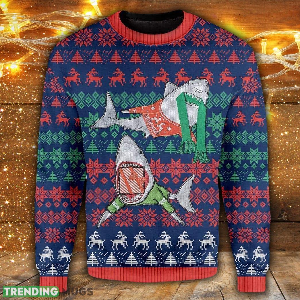 Shark Ugly Christmas Sweater Style 5 Men And Women Gift For Christmas - Shark Ugly Christmas Sweater For Men & Women Adult US5632_1 Shark Ugly Christmas Sweater Style 5 Men And Women Gift For Christmas - Shark Ugly Christmas Sweater For Men & Women Adult US5632_1