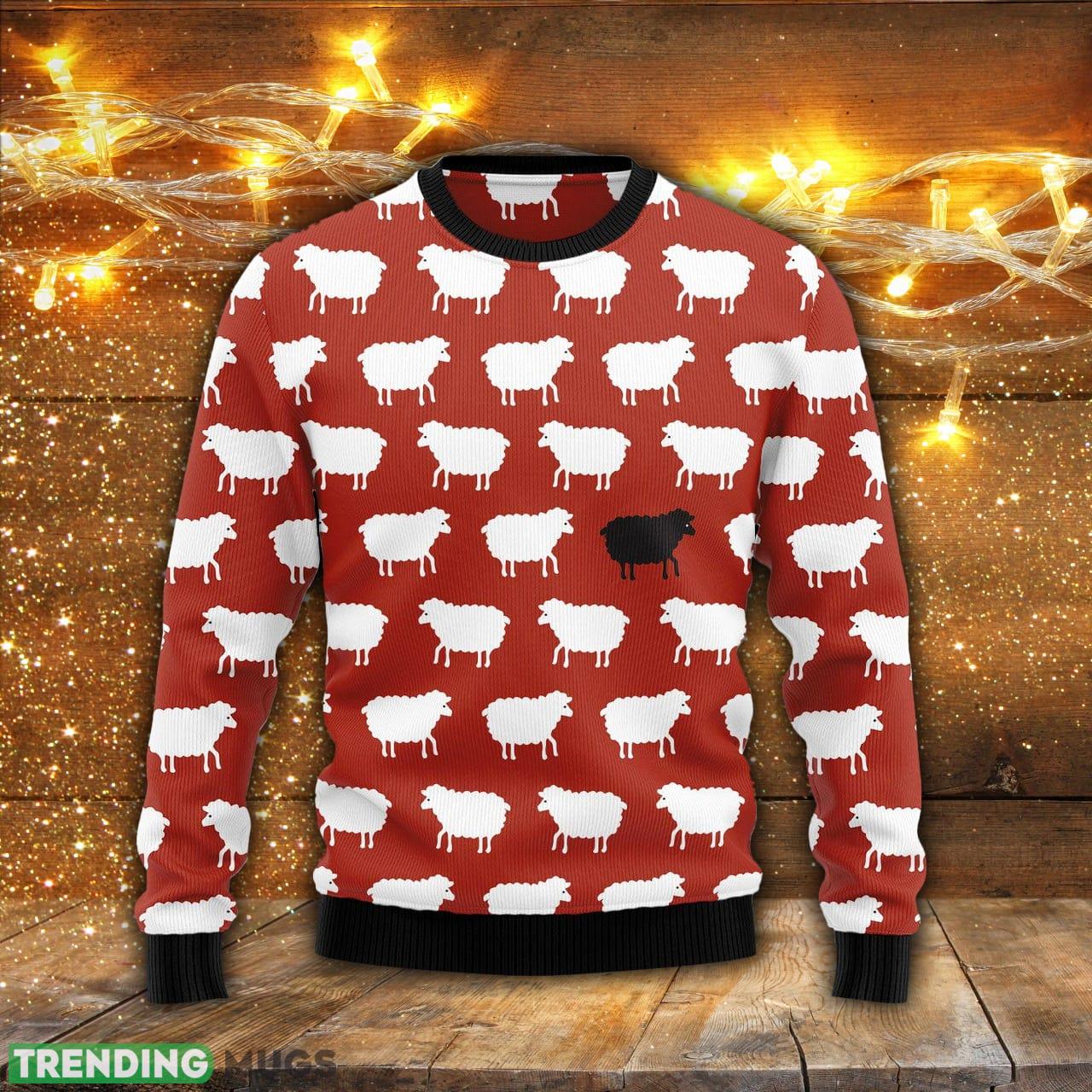 Sheep Black And White Ugly Christmas Sweater Men And Women Gift For Christmas - Sheep Black And White Ugly Christmas Sweater For Men & Women Adult US4364_1 Sheep Black And White Ugly Christmas Sweater Men And Women Gift For Christmas - Sheep Black And White Ugly Christmas Sweater For Men & Women Adult US4364_1