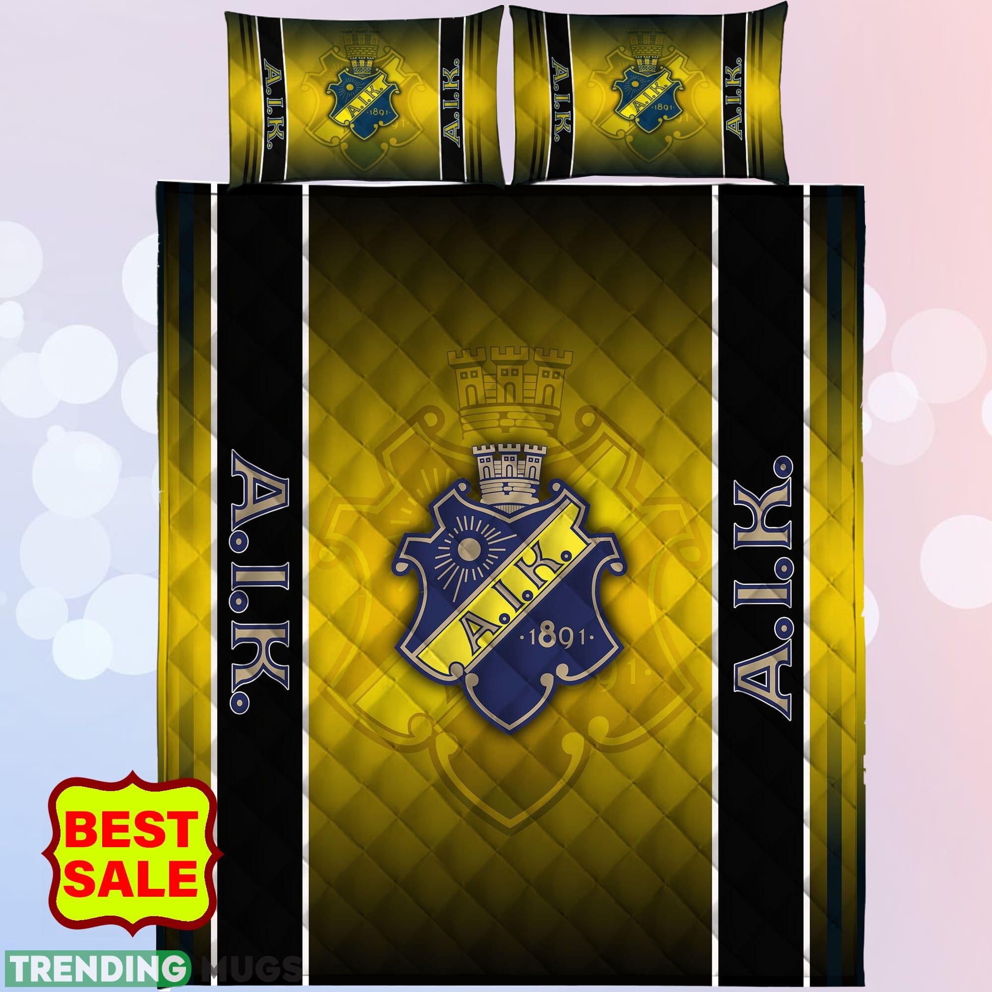 SHL Hockeyallsvenskan AIK IF Design 4 For Fans Comfort Quilt Sets Christmas King Queen Quilt Set SHL Hockeyallsvenskan AIK IF Design 4 For Fans Comfort Quilt Sets Christmas King Queen Quilt Set