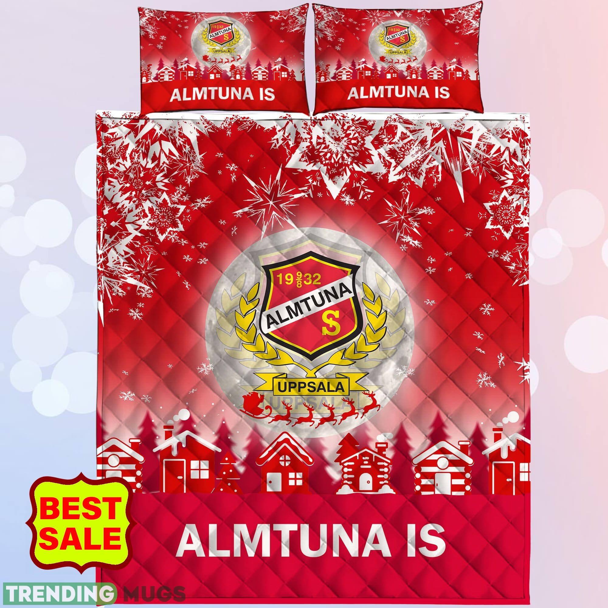 SHL Hockeyallsvenskan Almtuna IS Design 1 For Fans Comfort Quilt Sets Christmas King Queen Quilt Set SHL Hockeyallsvenskan Almtuna IS Design 1 For Fans Comfort Quilt Sets Christmas King Queen Quilt Set