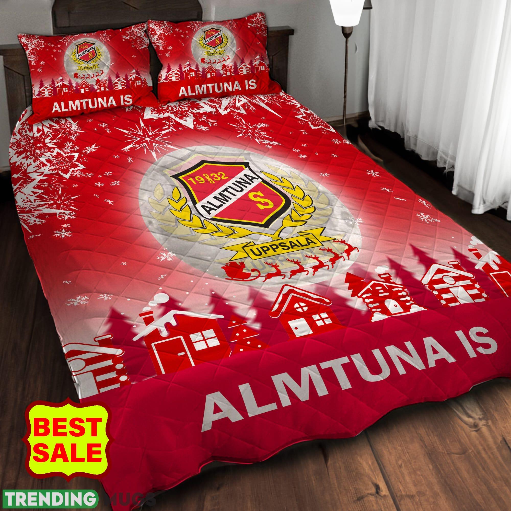 SHL Hockeyallsvenskan Almtuna IS Design 1 For Fans Comfort Quilt Sets Christmas King Queen Quilt Set SHL Hockeyallsvenskan Almtuna IS Design 1 For Fans Comfort Quilt Sets Christmas King Queen Quilt Set