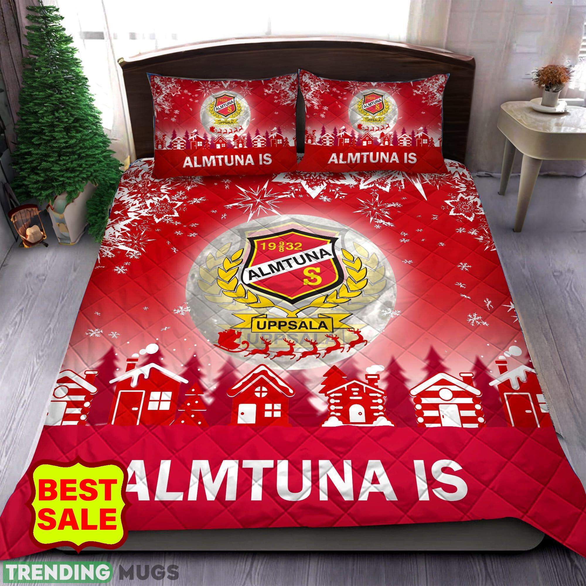 SHL Hockeyallsvenskan Almtuna IS Design 1 For Fans Comfort Quilt Sets Christmas King Queen - SHL Hockeyallsvenskan Almtuna IS Quilt Set_1 SHL Hockeyallsvenskan Almtuna IS Design 1 For Fans Comfort Quilt Sets Christmas King Queen - SHL Hockeyallsvenskan Almtuna IS Quilt Set_1