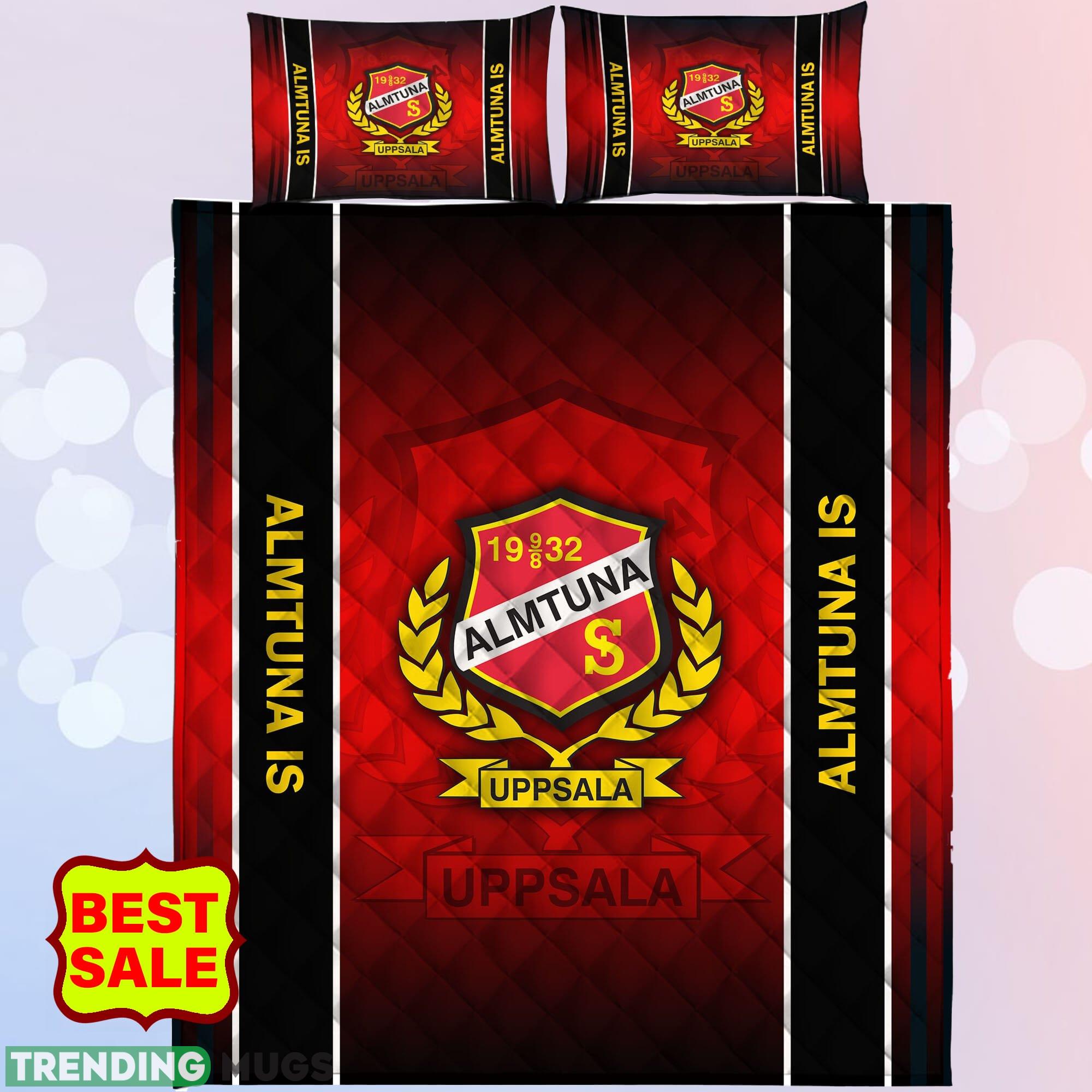 SHL Hockeyallsvenskan Almtuna IS Design 2 For Fans Comfort Quilt Sets Christmas King Queen Quilt Set SHL Hockeyallsvenskan Almtuna IS Design 2 For Fans Comfort Quilt Sets Christmas King Queen Quilt Set