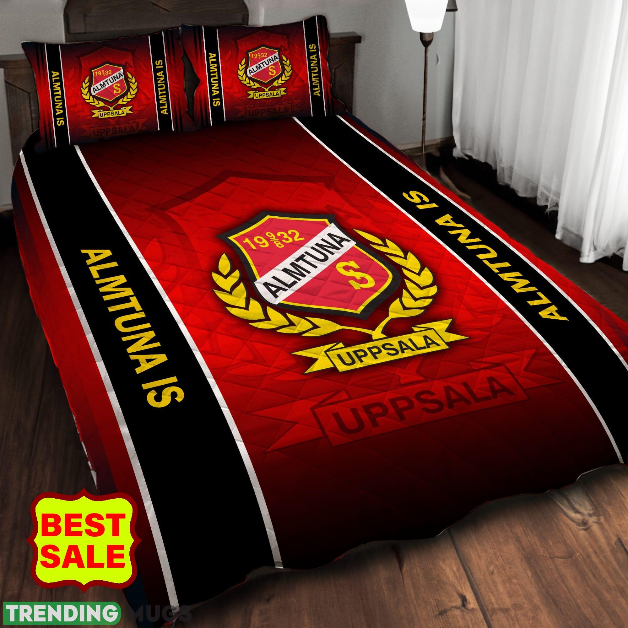 SHL Hockeyallsvenskan Almtuna IS Design 2 For Fans Comfort Quilt Sets Christmas King Queen Quilt Set SHL Hockeyallsvenskan Almtuna IS Design 2 For Fans Comfort Quilt Sets Christmas King Queen Quilt Set