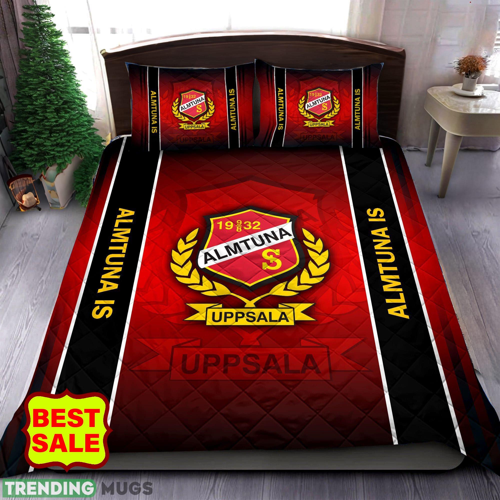 SHL Hockeyallsvenskan Almtuna IS Design 2 For Fans Comfort Quilt Sets Christmas King Queen - SHL Hockeyallsvenskan Almtuna IS Quilt Set_1 SHL Hockeyallsvenskan Almtuna IS Design 2 For Fans Comfort Quilt Sets Christmas King Queen - SHL Hockeyallsvenskan Almtuna IS Quilt Set_1