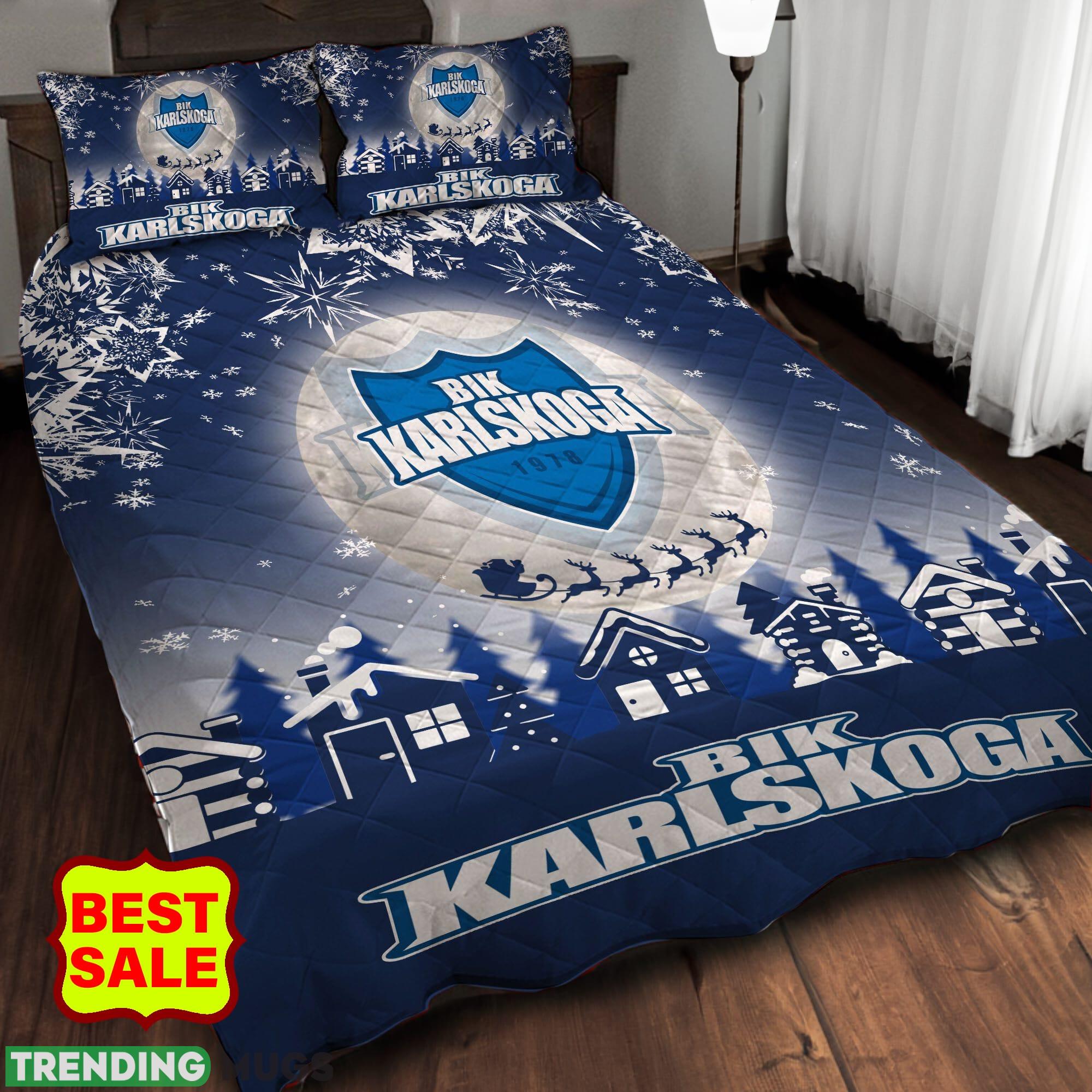 SHL Hockeyallsvenskan BIK Karlskoga Design 9 For Fans Comfort Quilt Sets Christmas King Queen Quilt Set SHL Hockeyallsvenskan BIK Karlskoga Design 9 For Fans Comfort Quilt Sets Christmas King Queen Quilt Set
