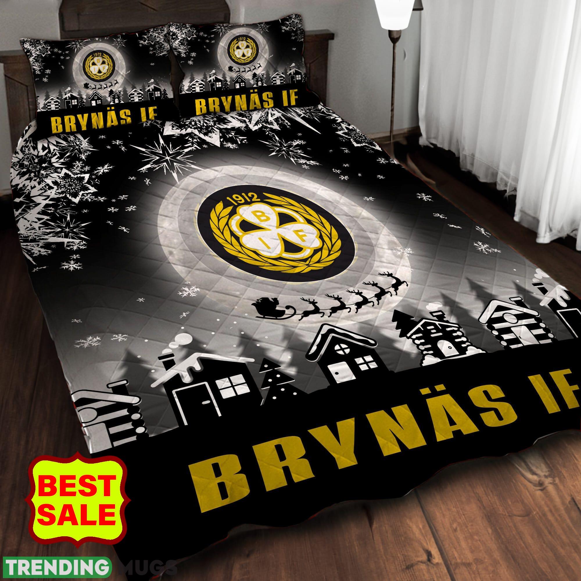 SHL Hockeyallsvenskan Brynas IF Design 7 For Fans Comfort Quilt Sets Christmas King Queen Quilt Set SHL Hockeyallsvenskan Brynas IF Design 7 For Fans Comfort Quilt Sets Christmas King Queen Quilt Set