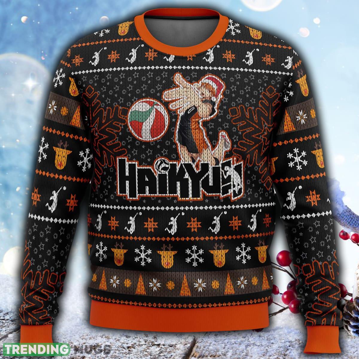 Shoyo Hinata Haikyuu Ugly Christmas 3D Sweater For Men And Women Gift Christmas - Shoyo Hinata Haikyuu Ugly Christmas Sweater Shoyo Hinata Haikyuu Ugly Christmas 3D Sweater For Men And Women Gift Christmas - Shoyo Hinata Haikyuu Ugly Christmas Sweater