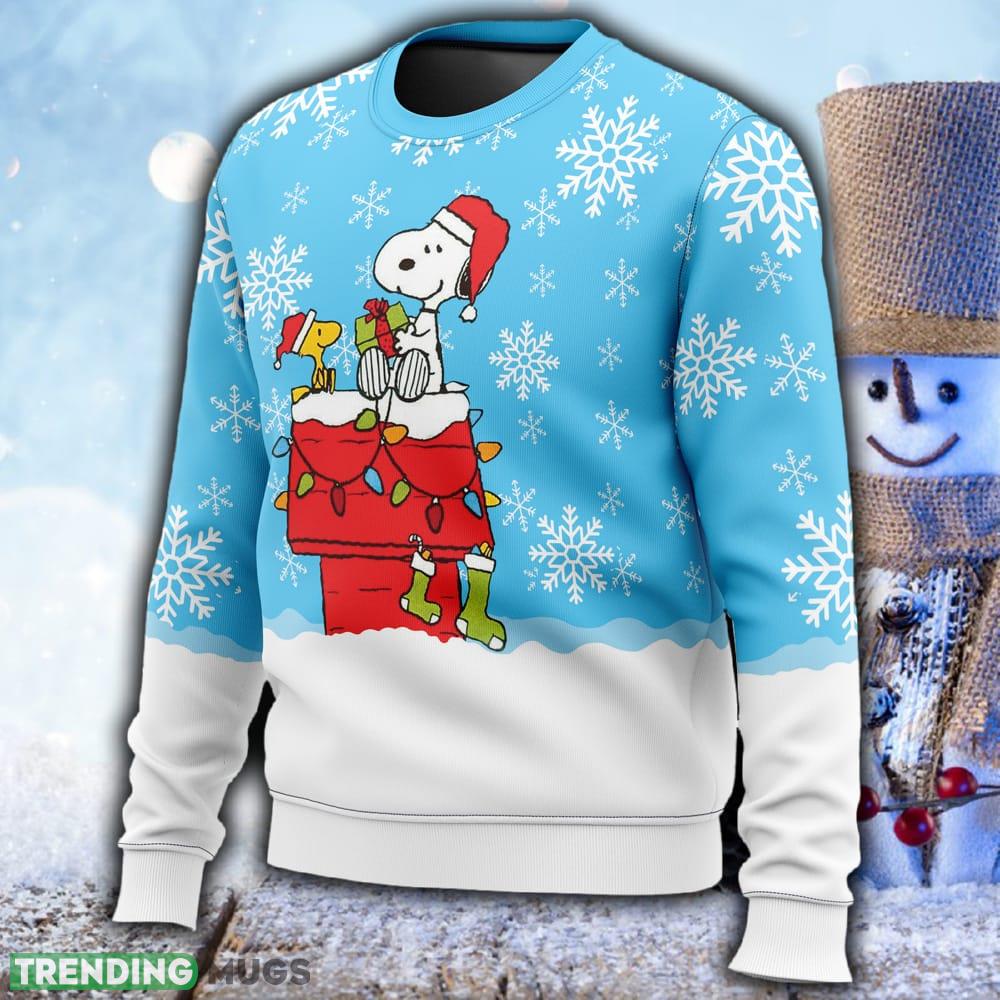 Snowy Christmas Snoopy Ugly Christmas 3D Sweater For Men And Women Gift Christmas 3D Sweater Snowy Christmas Snoopy Ugly Christmas 3D Sweater For Men And Women Gift Christmas 3D Sweater