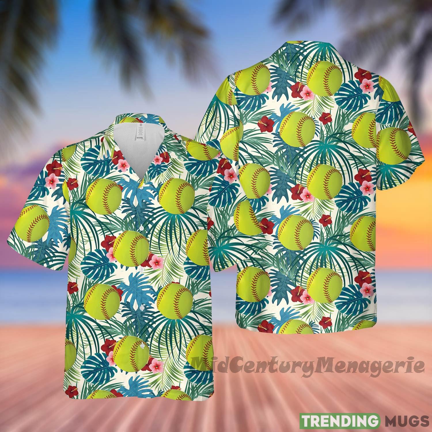 Softball,Softball Beach Shirt, Love Softball Summer Hawaiian Shirt - Softball Hawaiian Shirt,Softball Beach Shirt, Love Softball Summer Shirt,Softball Summer Party Shirt, Summer Vacation Shirt Gift DG245-24_1